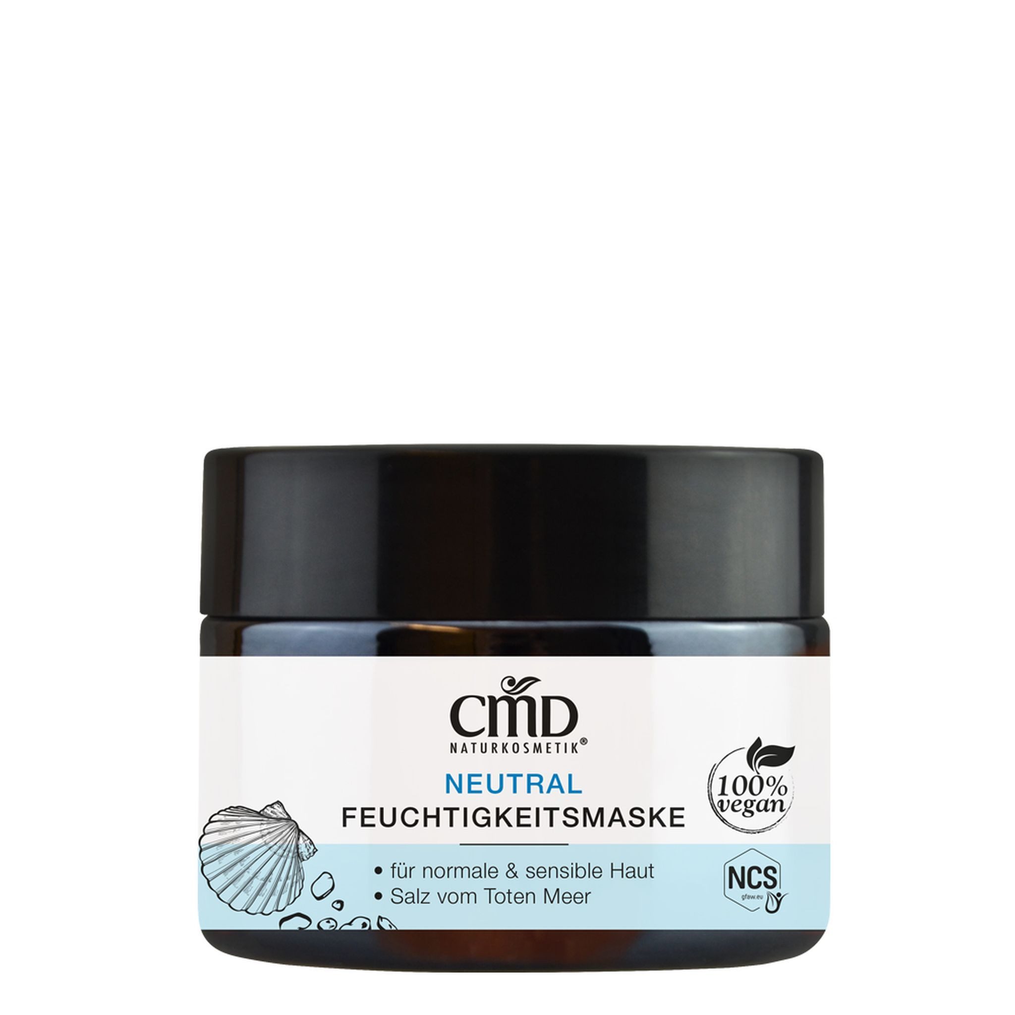 CMD Naturkosmetik Gesichtsmaske Feuchtigkeitsmaske – Bio Mandelöl & Sheabutter – Vegan – Gesichtsmaske