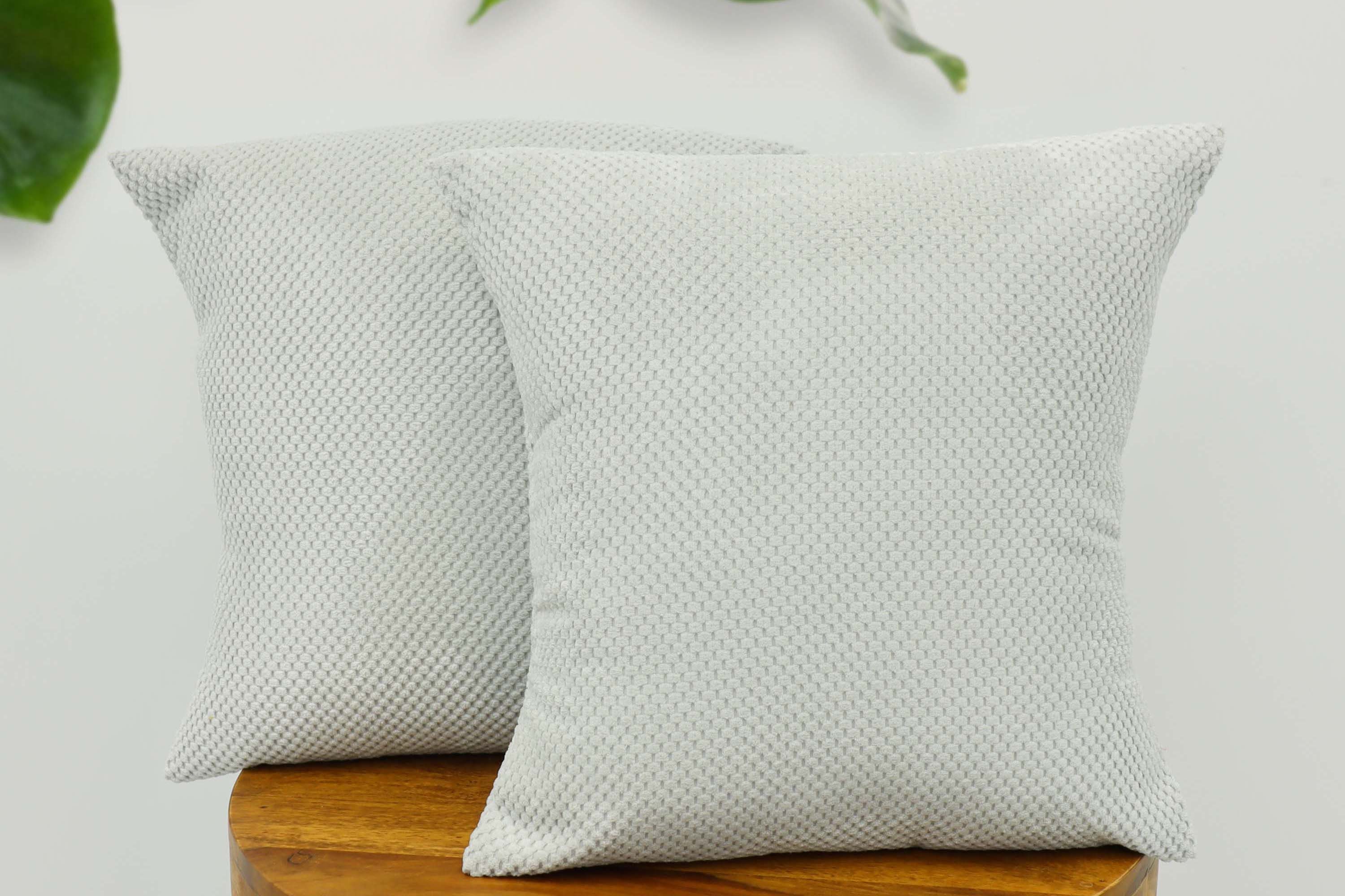 Amilian Dekokissen 2er Set Kissen - Zierkissen - Sofakissen mit Füllung und Kissenbezug, (2 Stück), Kopfkissen, Kuschelkissen, Couchkissen mit Kissenfüllung