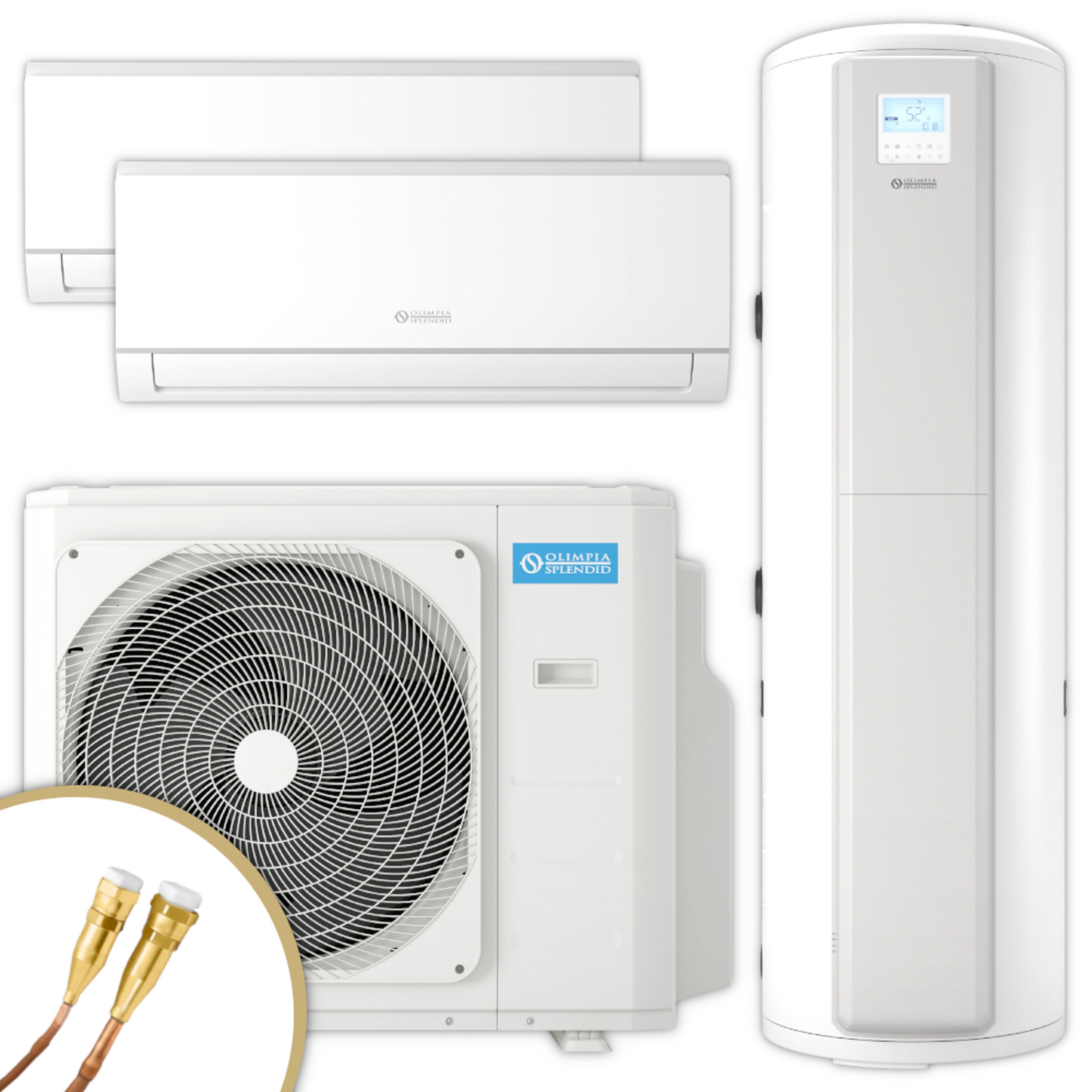 OLIMPIA SPLENDID Klimagerät OS-CEMAH27EI + OS-SENEH09EI + OS-SENEH09EI