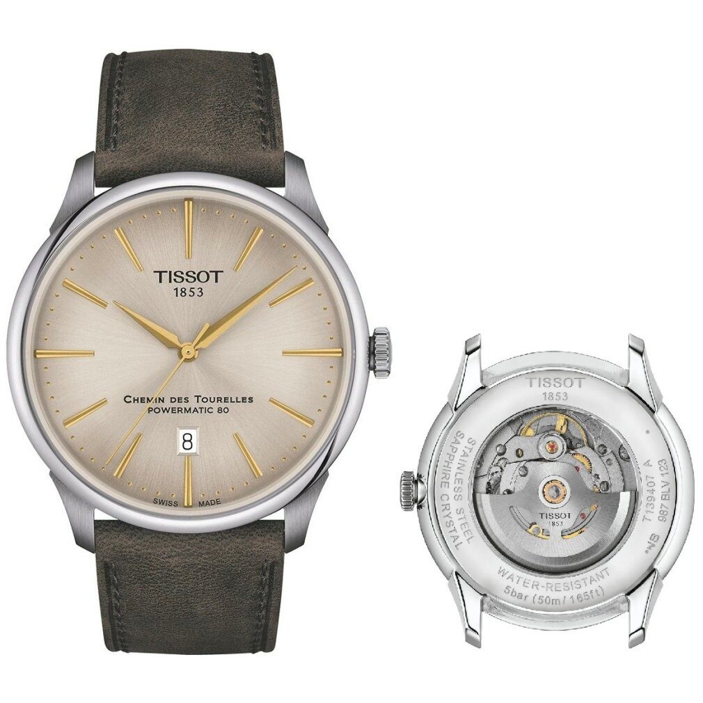 Tissot Luxusuhr Mod. Chemin Des Tourelles Powermatic 80
