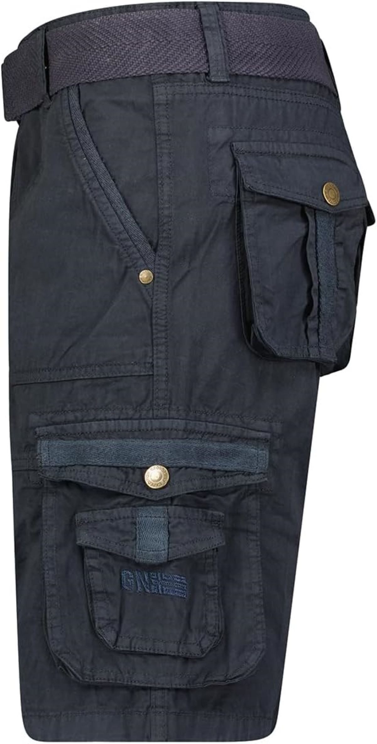 Geographical Norway Cargoshorts kurze Hose aus Baumwolle, Sommer-Bermuda (Packung, 1-tlg) Herrenshorts mit Gürtel Größe S bis 5XL