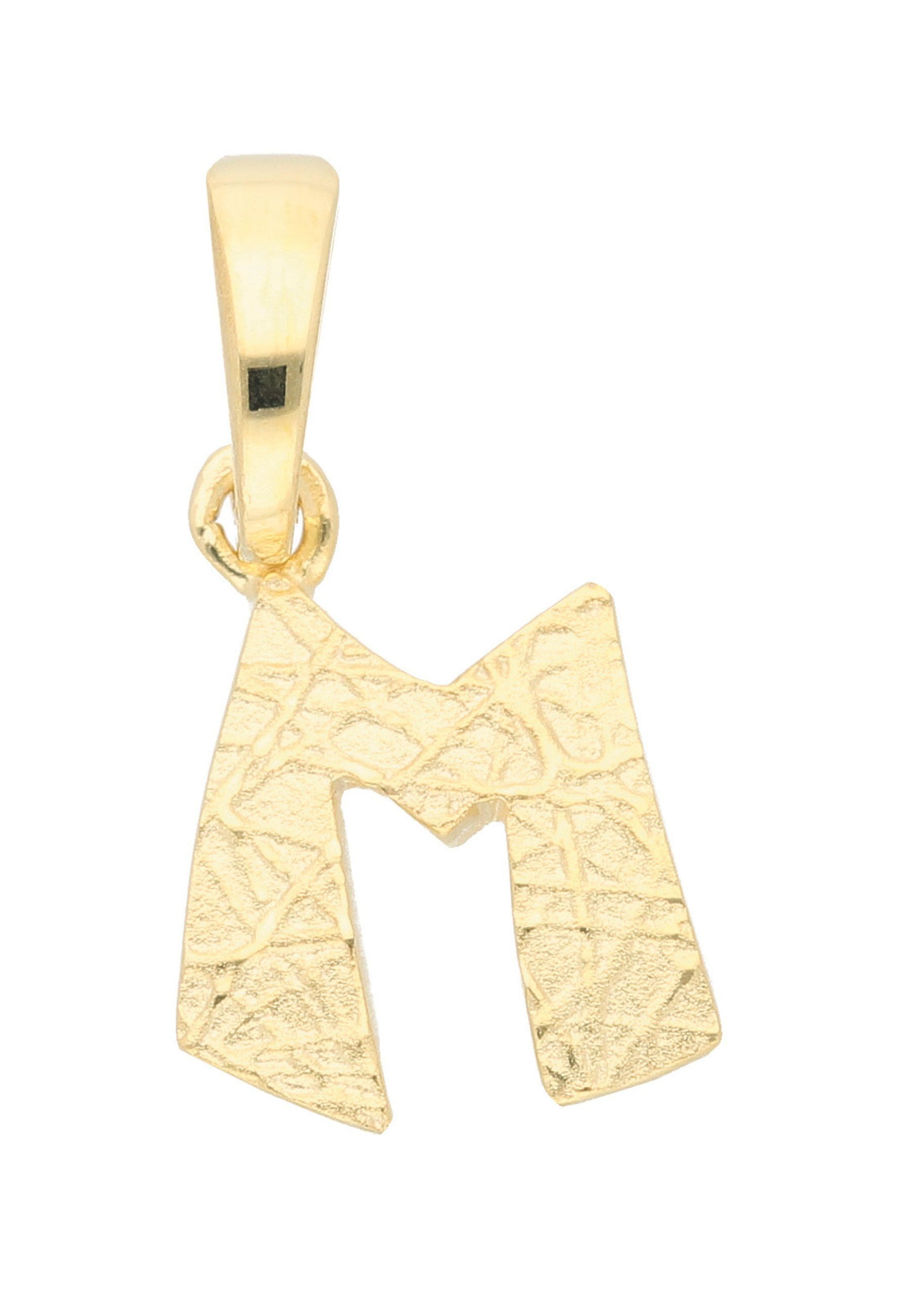 Buchstabenanhänger Buchstabenanhänger M 333 Gold (8K)