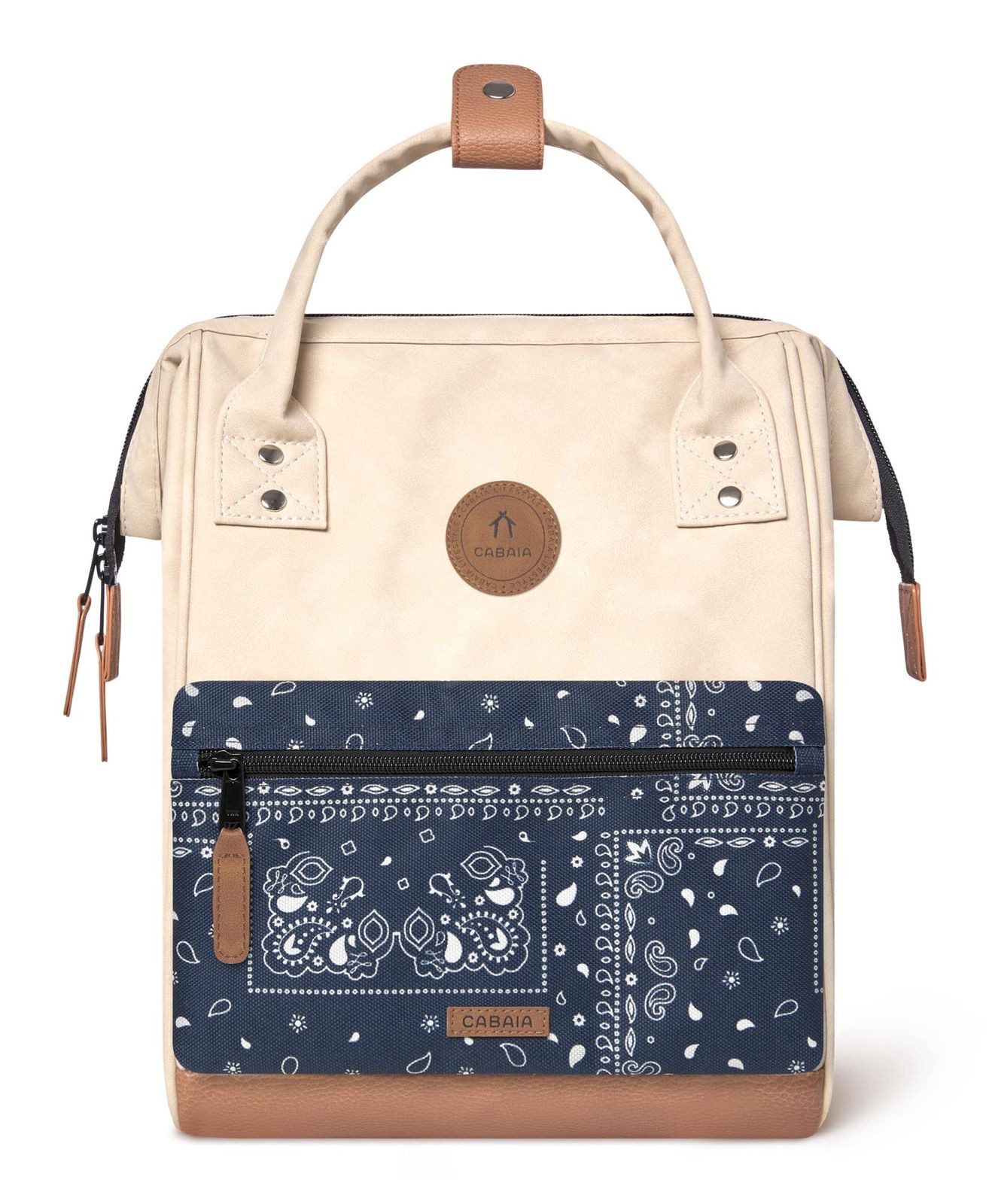 CABAIA Rucksack Vegan Nubuck Backpack (Set, 3-tlg) günstig online kaufen