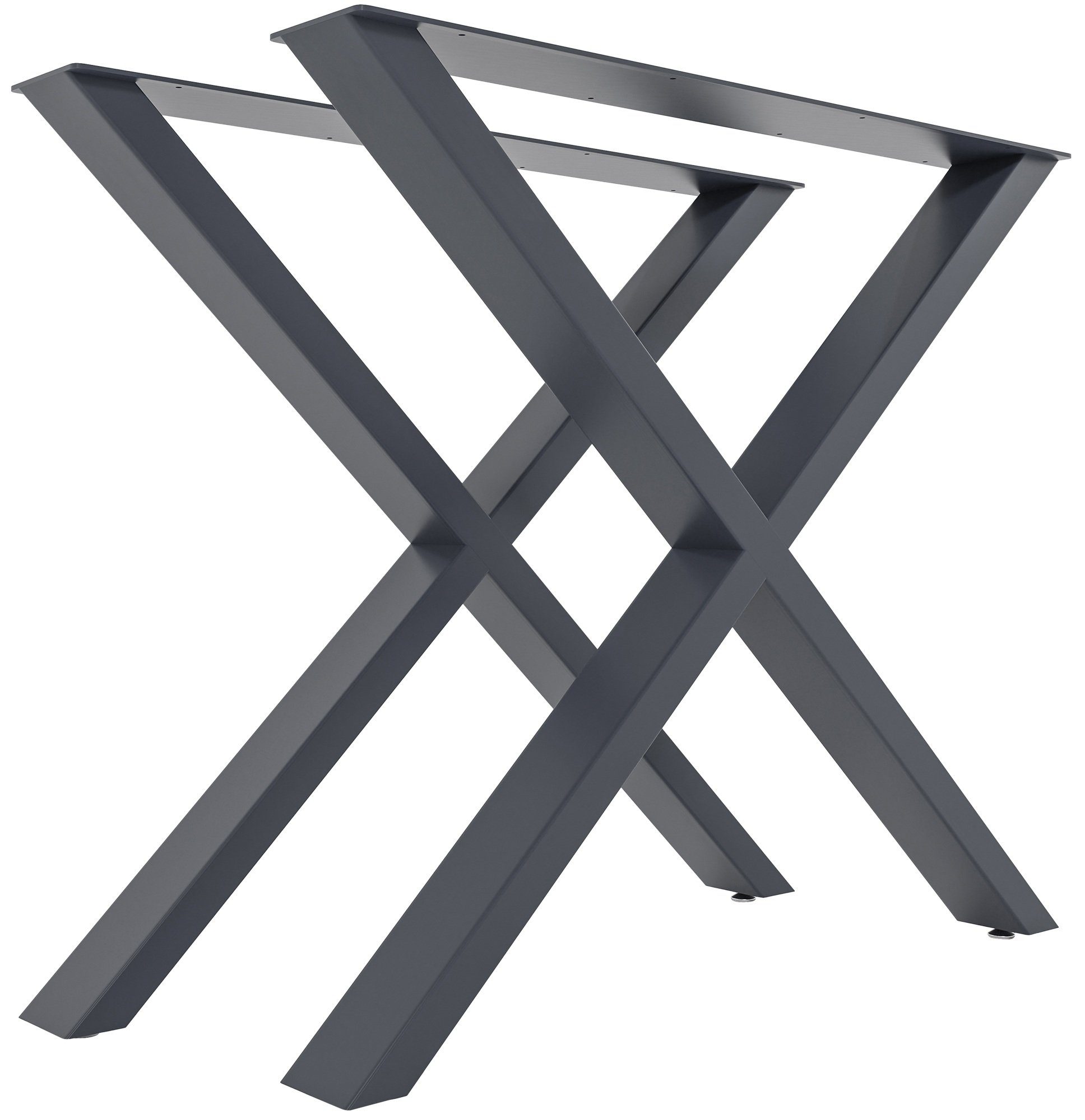 CLP Schreibtisch Tischbeine Swift, Vierkantprofil, Metall, günstig online kaufen