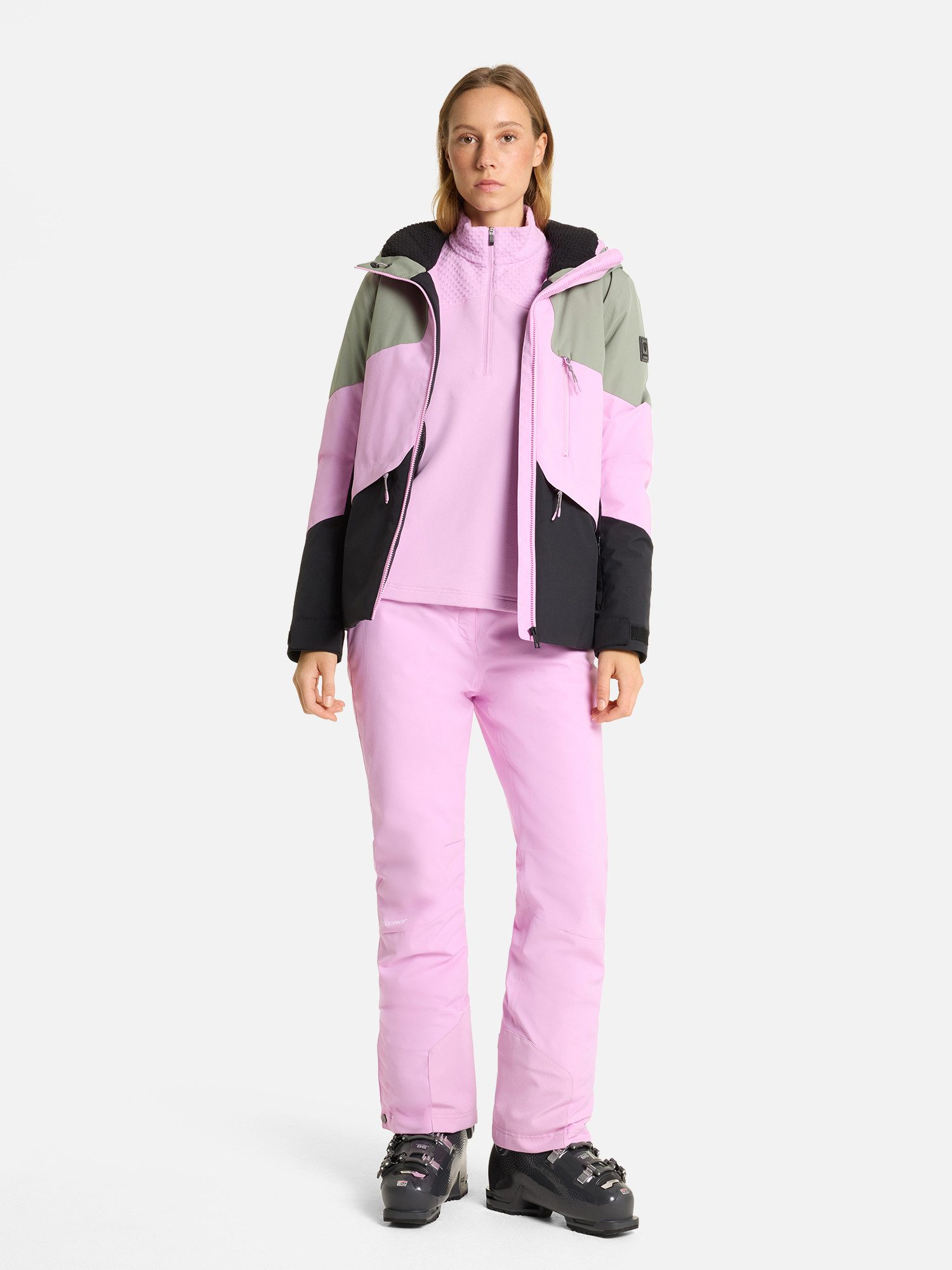Ziener Sweatshirt JADORA-Z DAMEN warm, elastisch, halber Front-Reißverschluss – Bild 5 von 5