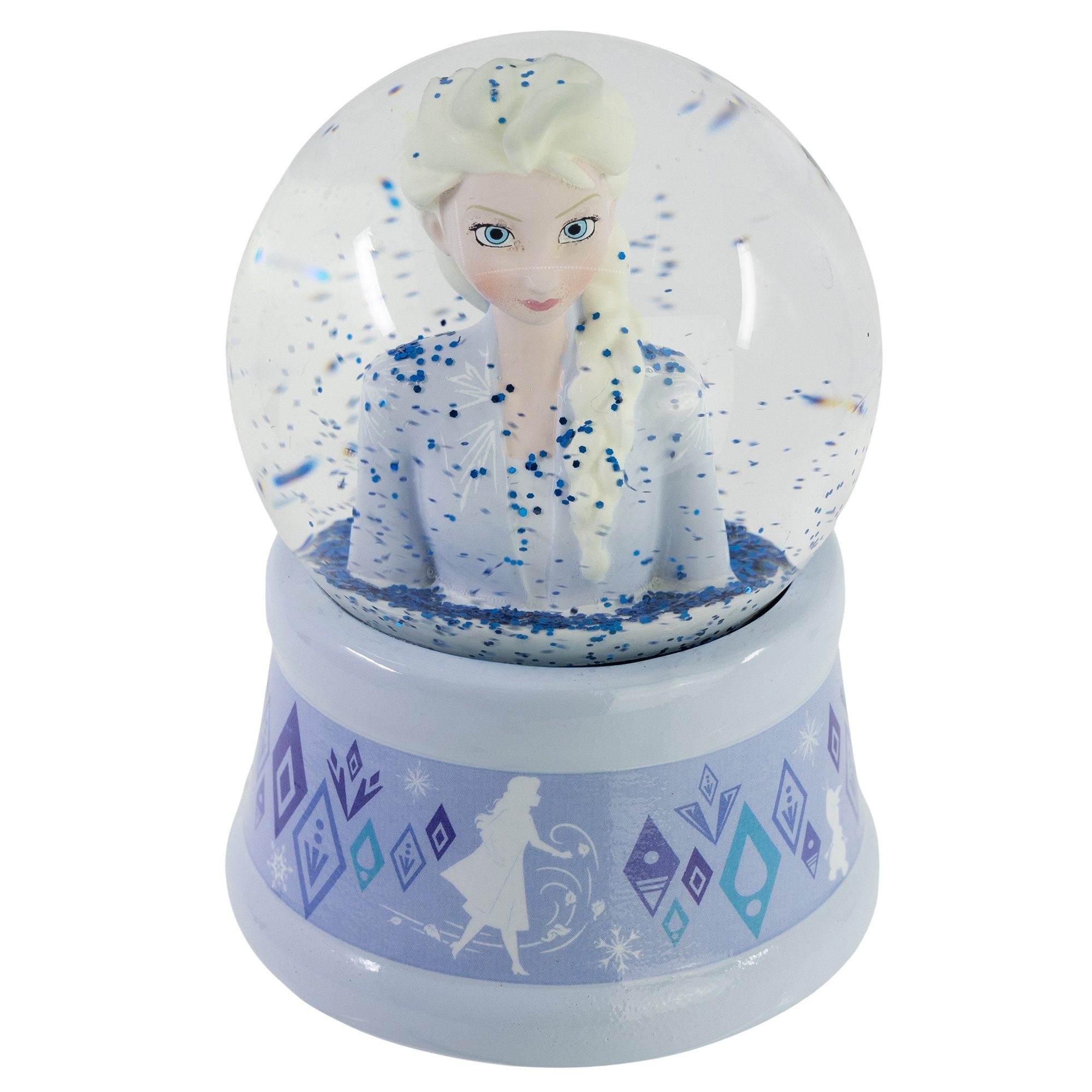 Disney Dekokugel Disney Die Eiskönigin Elsa mini Glaskugel Schneekugel 9 x 7 cm