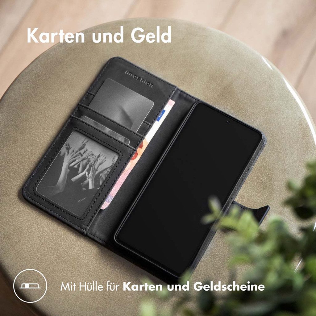 imoshion Smartphone-Mappe imoshion Luxuriöse Klapphülle Xiaomi Poco X8 Pro - Schwarz – Bild 2 von 5