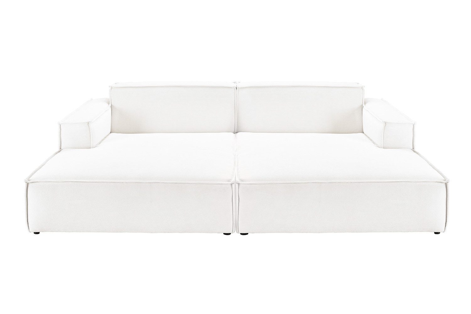 KAWOLA Big-Sofa SAMU, Couch Feincord verschiedene günstig online kaufen