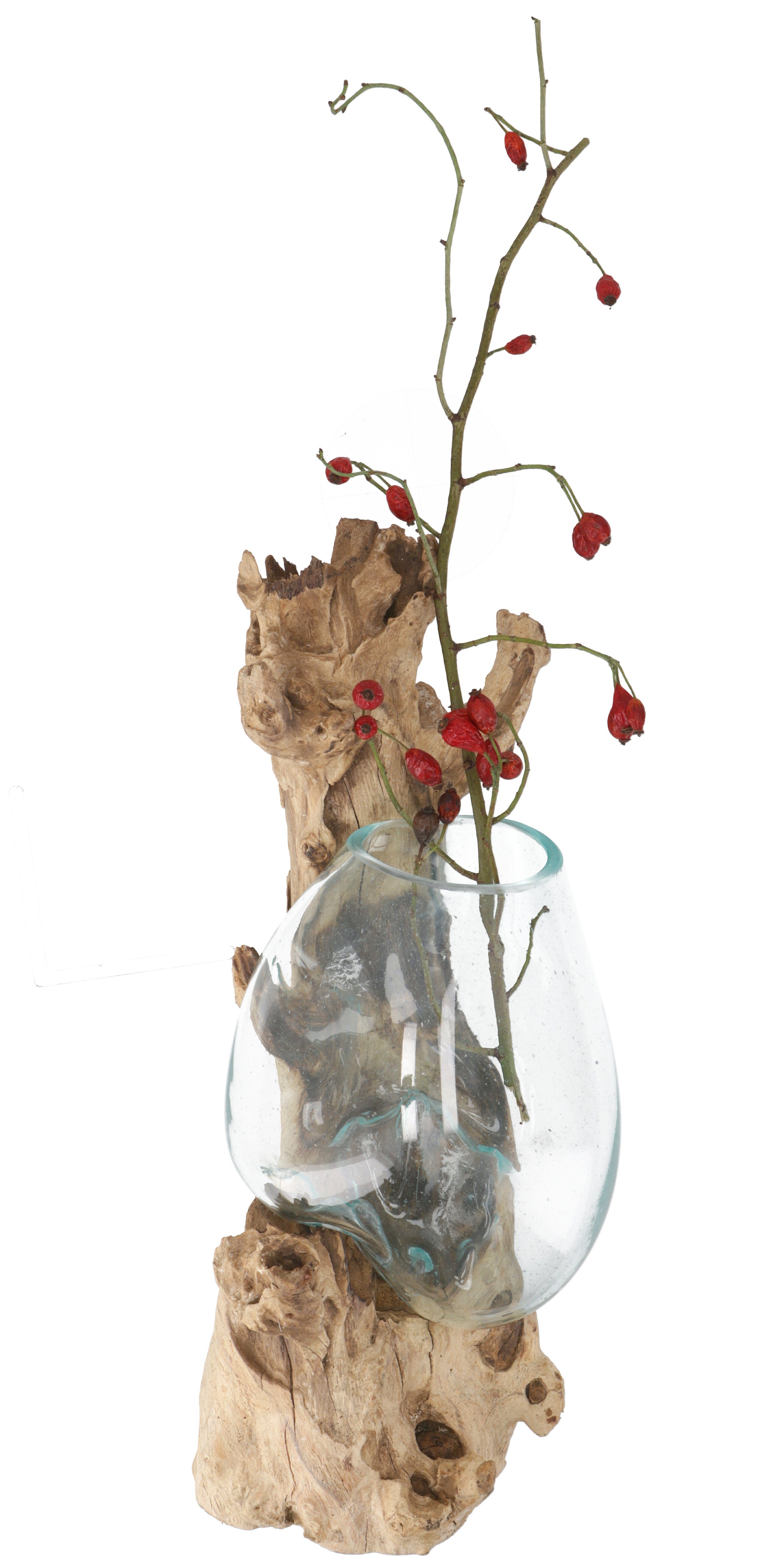 Guru-Shop Dekovase Wandvase, Wurzelholz Vase, exotische günstig online kaufen