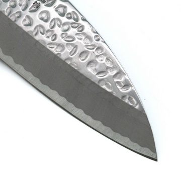 teayumi Asiamesser Sekiryu Deba Hocho Kochmesser Silber Braun Schwarz, Single Edge