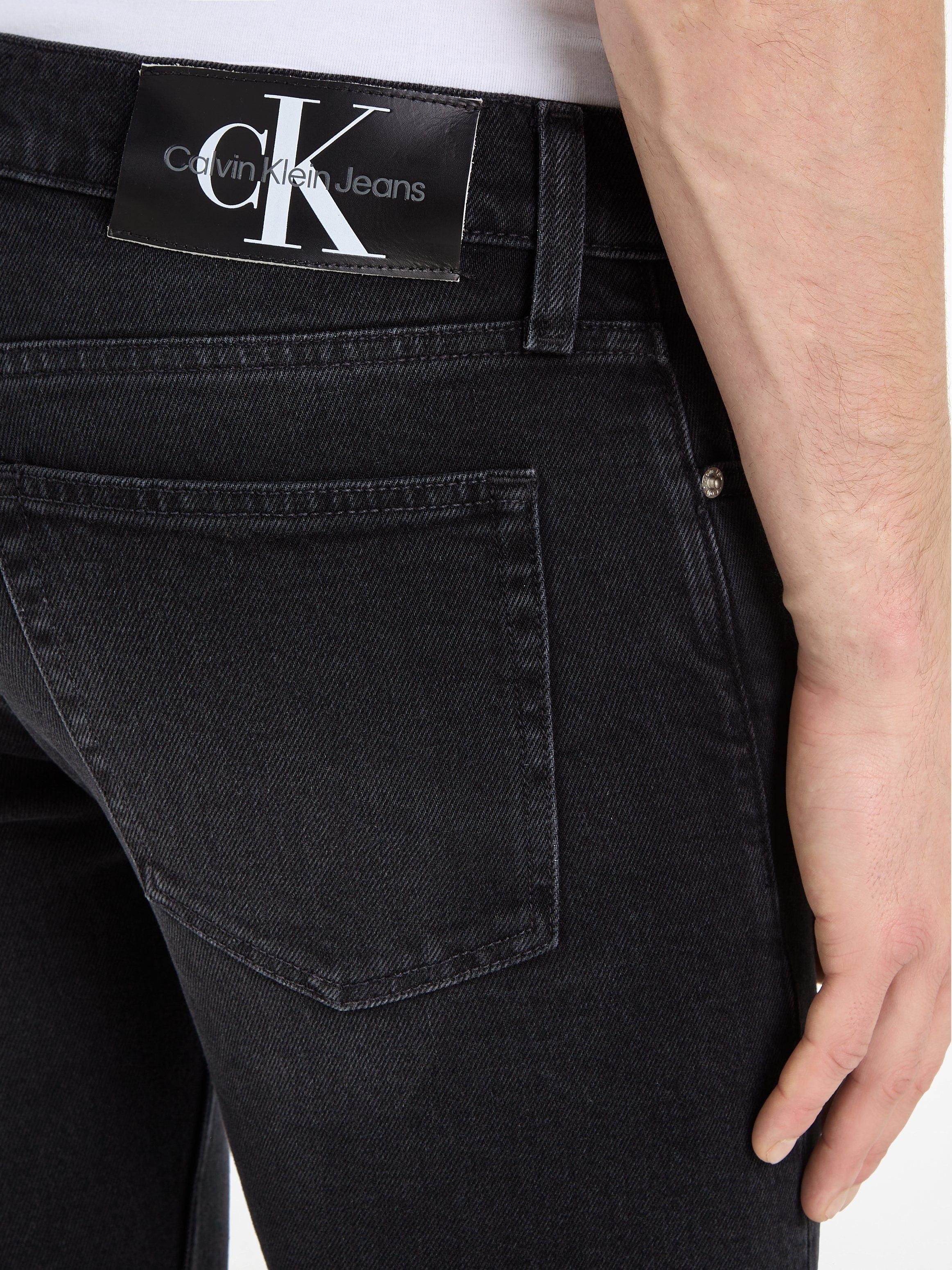 Calvin Klein Jeans Slim-fit-Jeans Denim Black SLIM