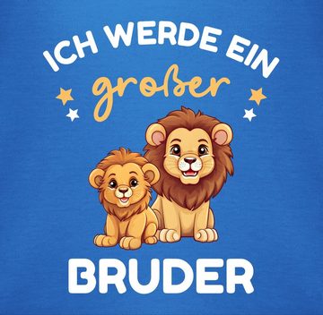 Shirtracer Shirtbody Ich werde großer Bruder Geschenk Löwen Großer Bruder