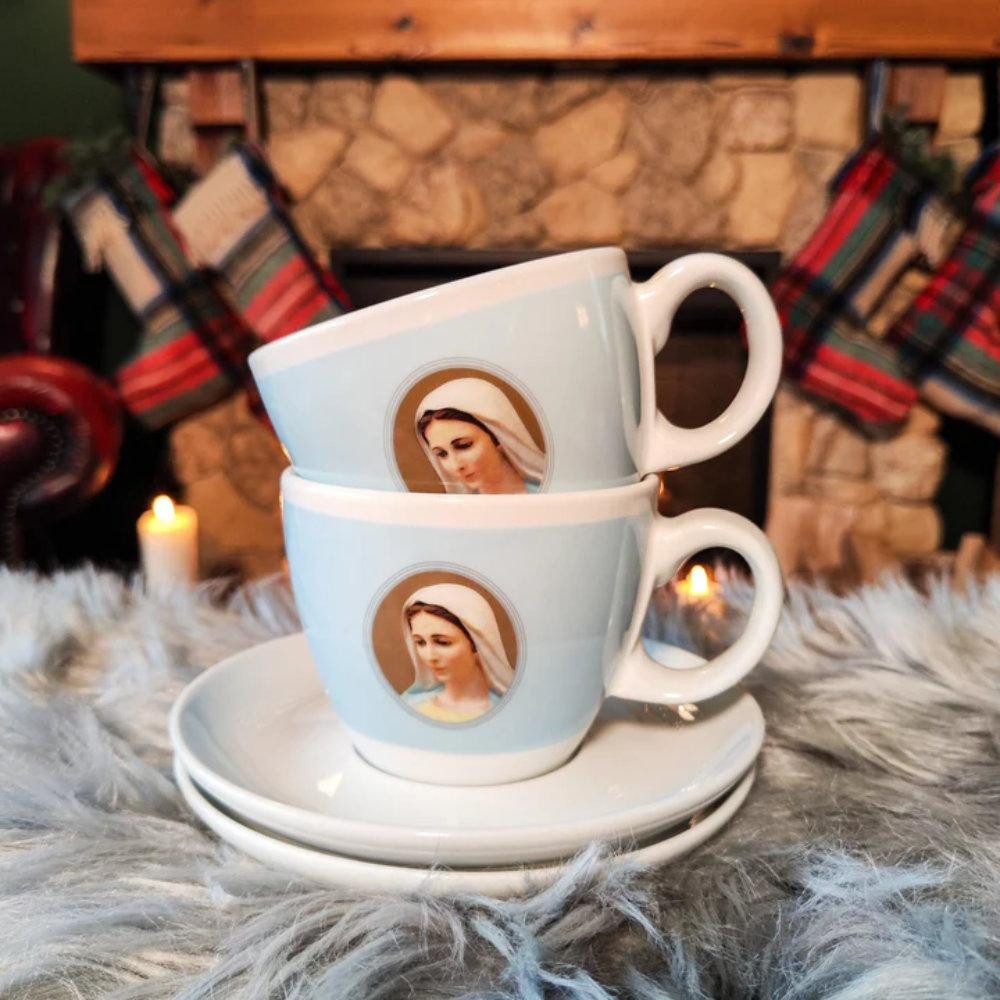 Inpetto Tasse Inpetto Milchkaffeetasse mit Untertasse (2-teilig)