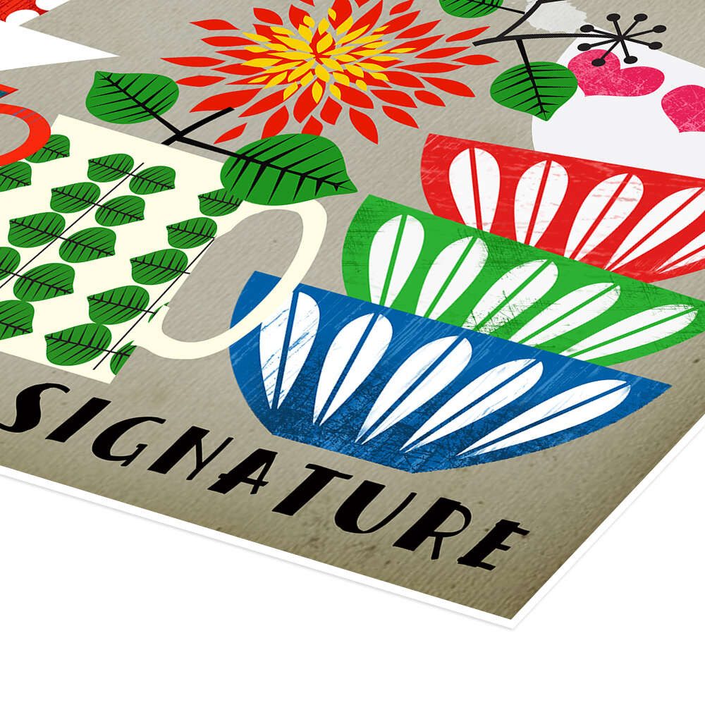 Posterlounge Wandbild Scandinavian Signature, Tori Taika, erhältlich als Poster, Leinwandbild, Wandsticker oder Acrylglasbild