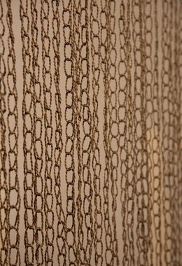 CONACORD Insektenschutz-Vorhang Conacord Decona Paper Dekovorhang braun, 90 x 200 cm, Papier - elegant schwingend