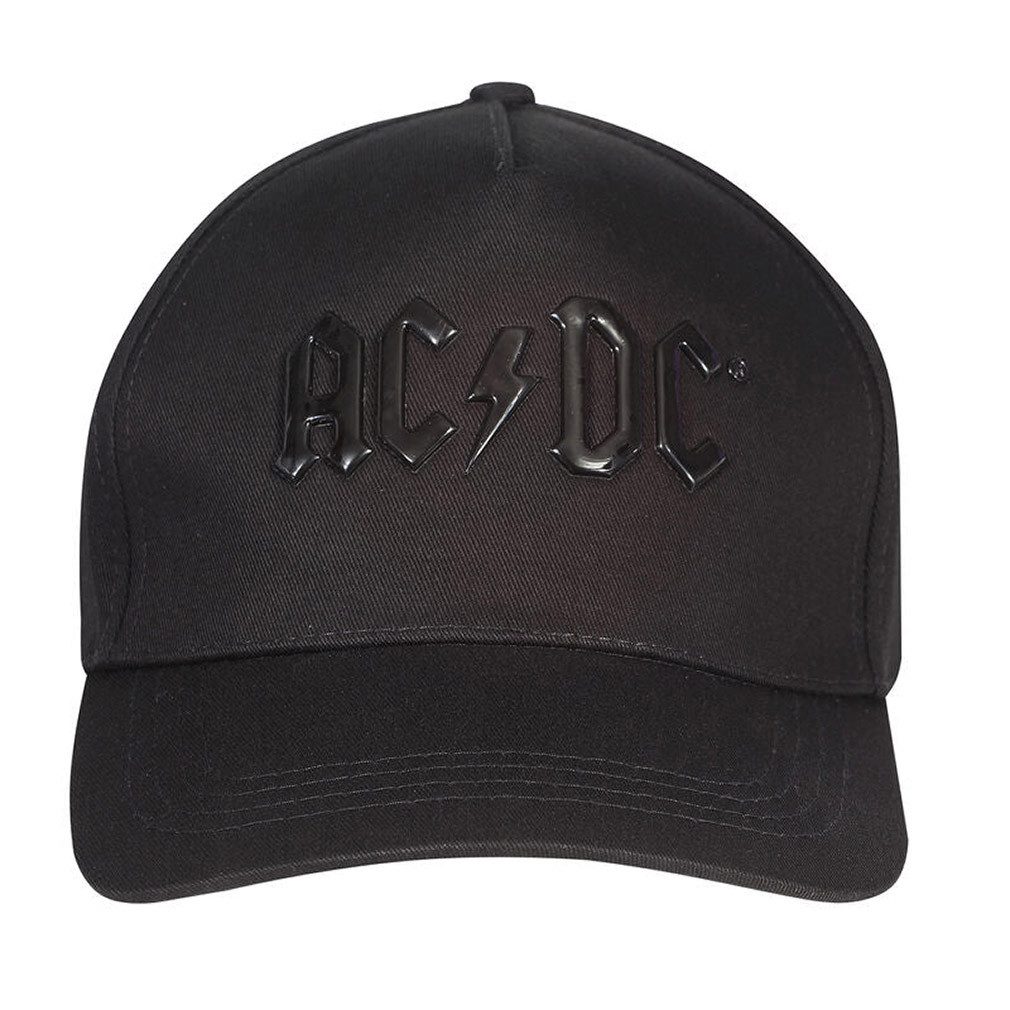 AC/DC Baseball Cap Shiny Black Logo