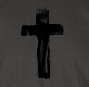 Shirtracer T-Shirt Kreuz Vintage Symbol und Zeichen Outfit