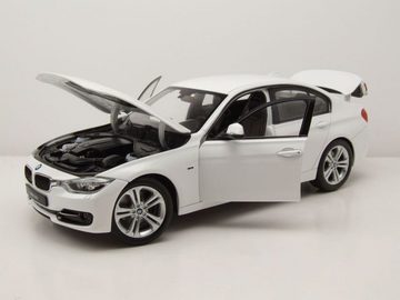 Welly Modellauto BMW 335i (F30) 2012 weiß Modellauto 1:18 Welly, Maßstab 1:18