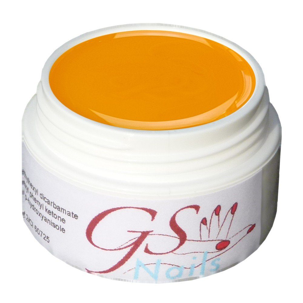 GS-Nails UV-Gel Farbgel Retro Gelb 5ml #B2