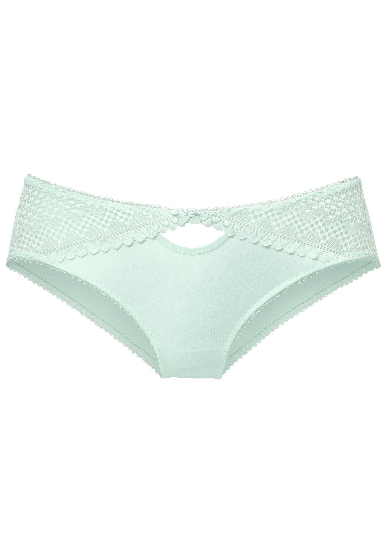 LASCANA Slip aus Bio-Baumwolle mint