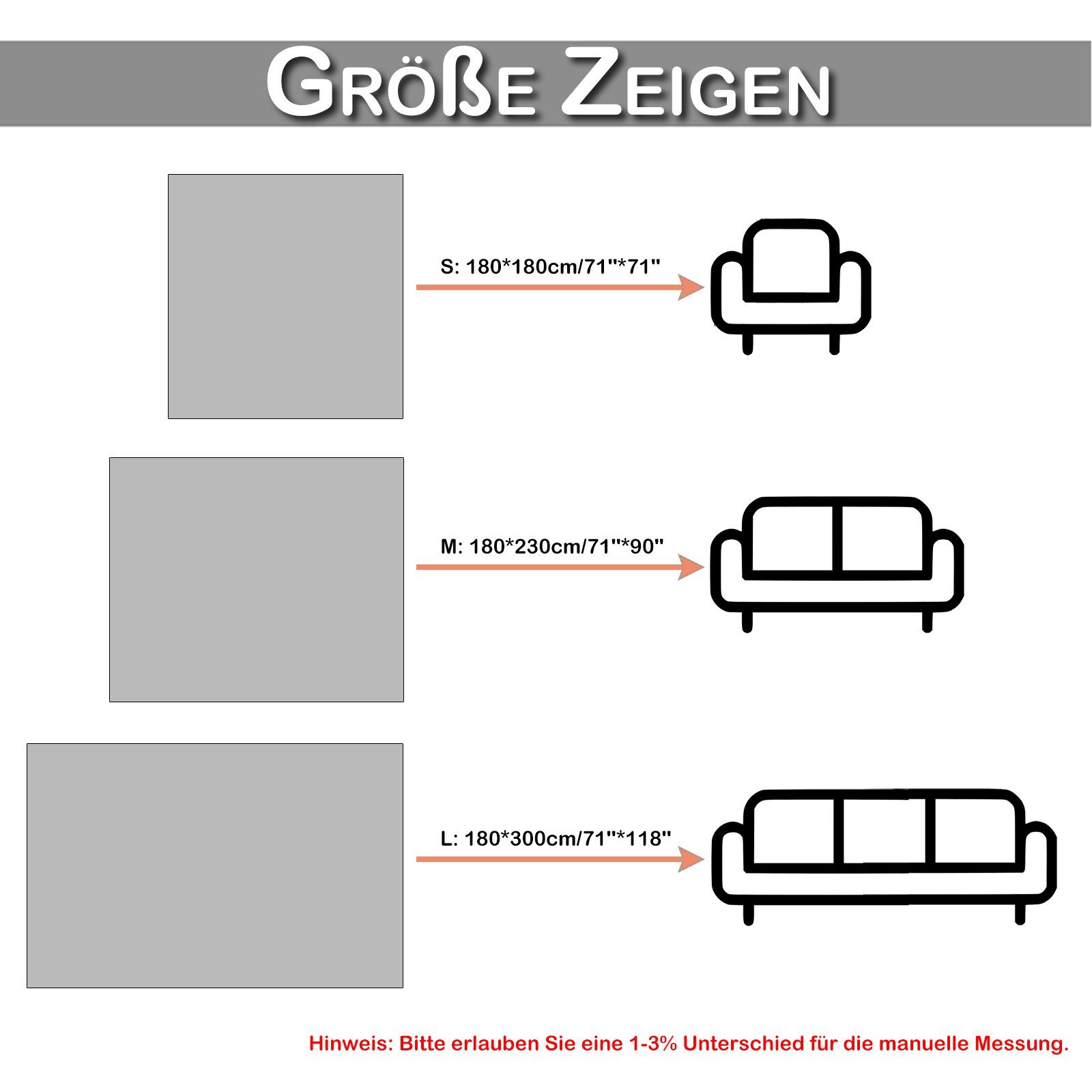 Sunicol Sofabezug Sofa überwurfdecke mit Quasten, günstig online kaufen