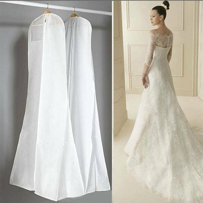 Mmgoqqt Kleidersack Kleidersäcke Atmungsaktiv Lange Brautkleider Kleidertaschen Mantel