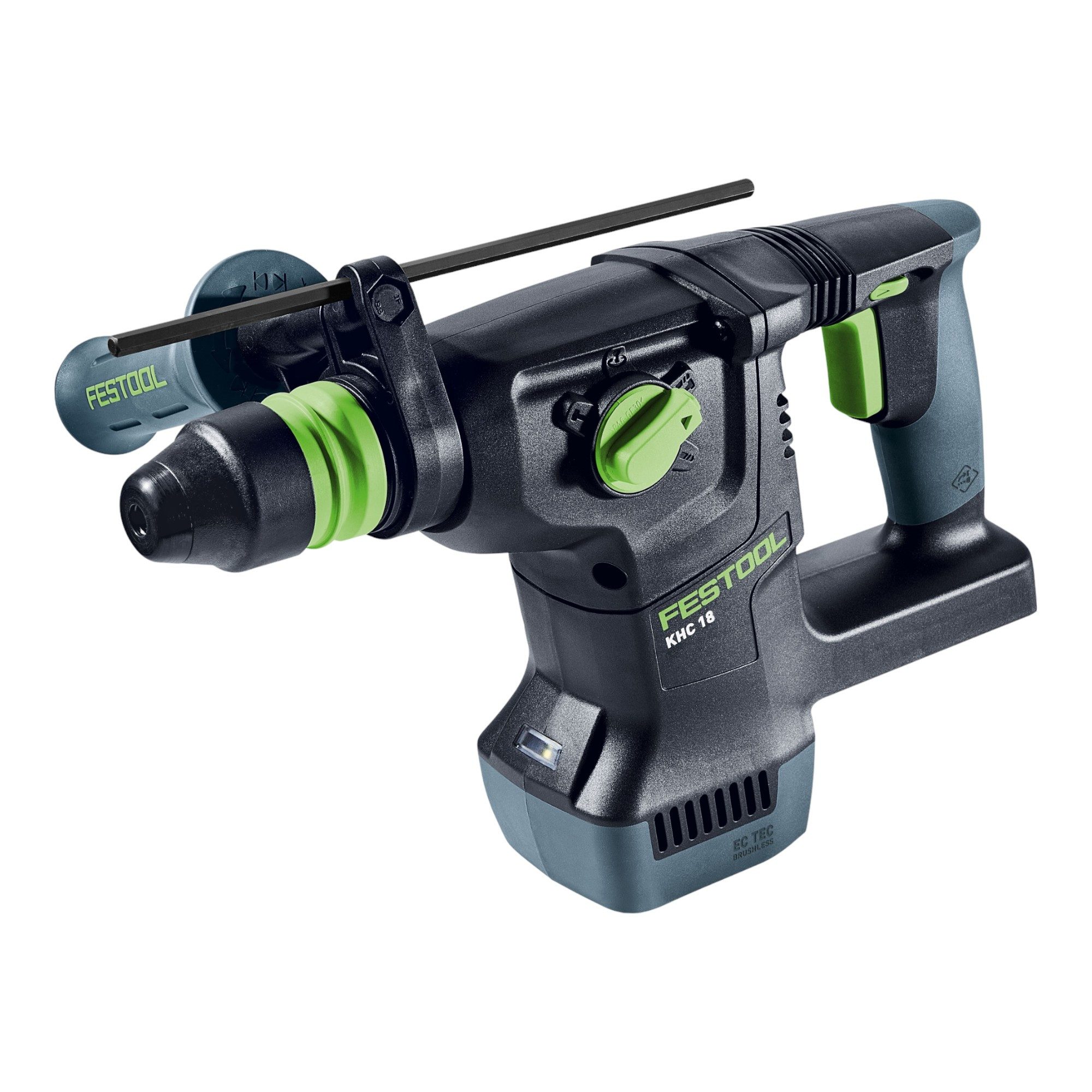 FESTOOL Akku-Bohrhammer KHC 18 EB-Basic 18 V 2,6 J SDS-Plus Brushless (577447) + Systainer