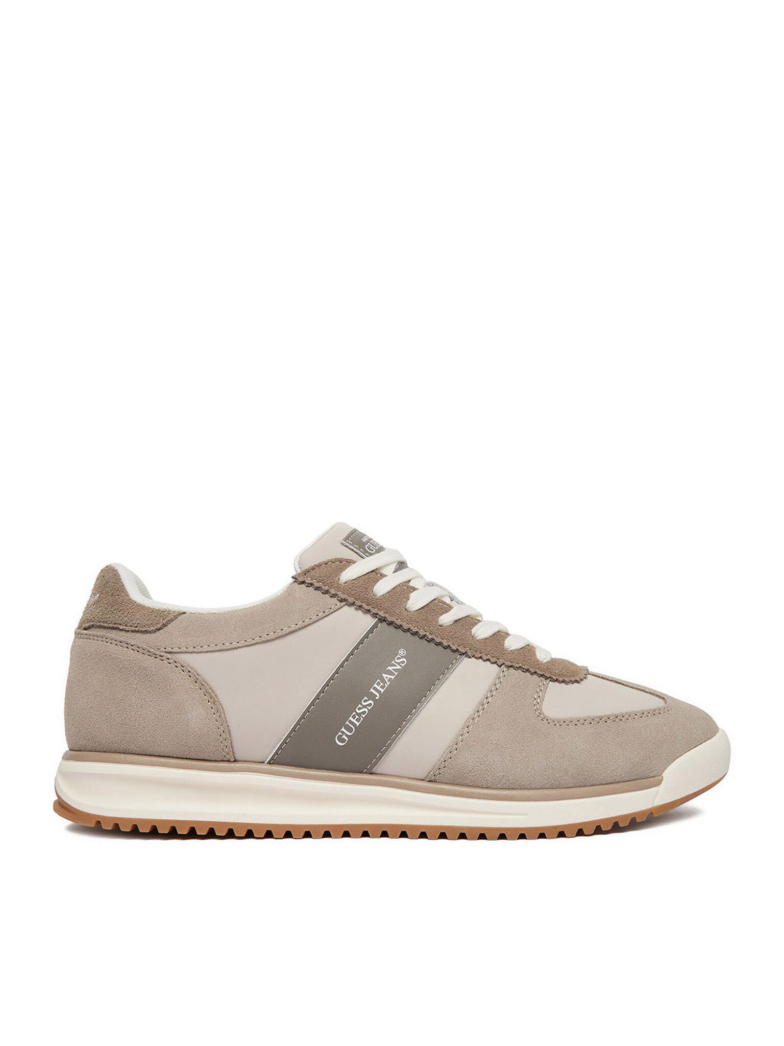 GUESS JEANS Guess Jeans Herrensneakers Grau GUESS JEANS-EO-DELAND-01 WE Grey Sneaker