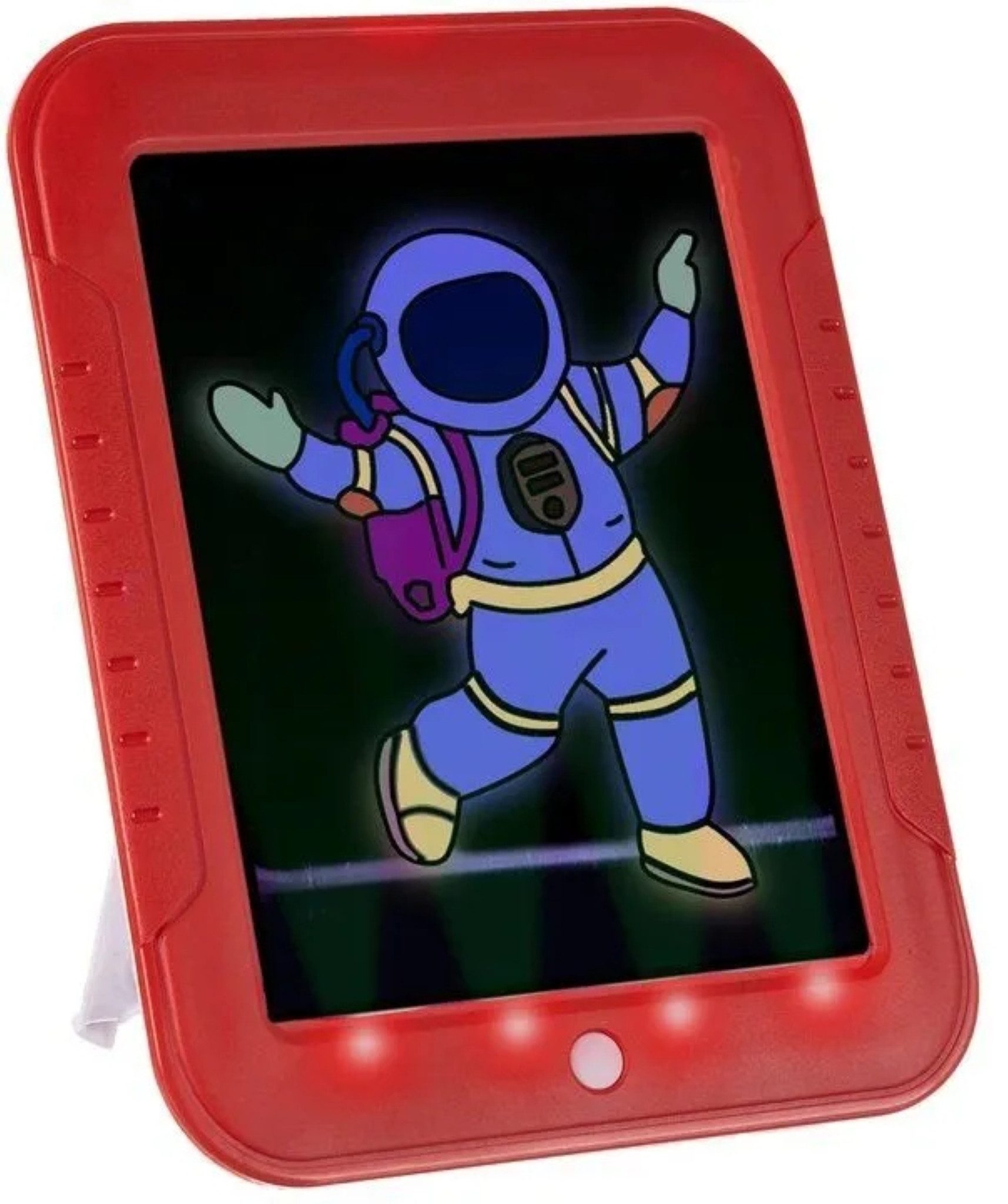 KRUZZEL Zaubertafel Fluoreszierendes Kinder-Zeichenbrett mit LED-Beleuchtun günstig online kaufen