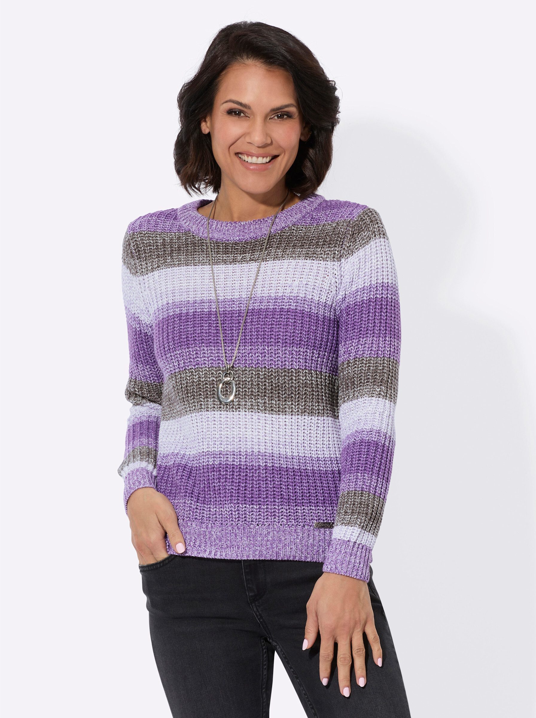 Strickpullover Langarm-Pullover