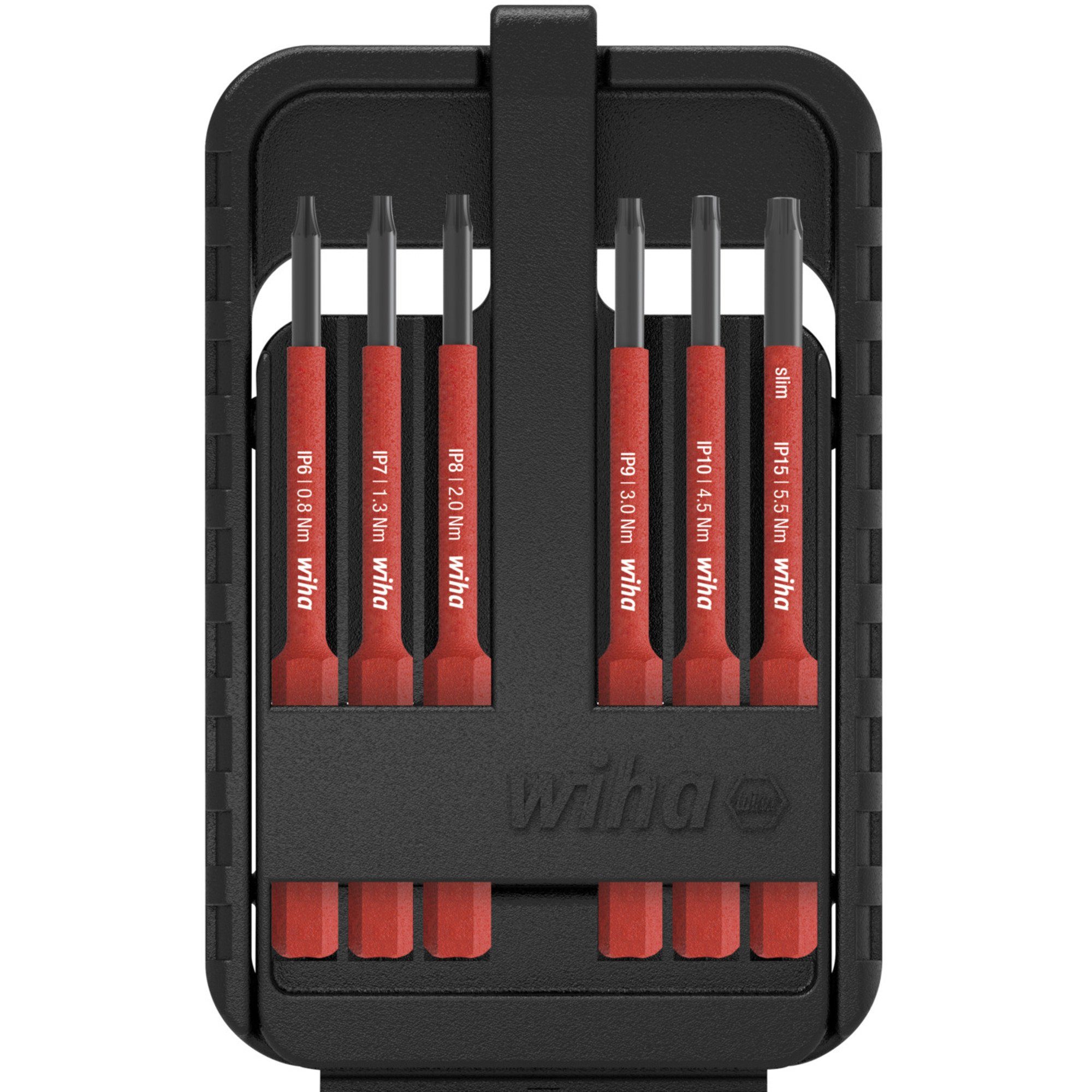 Bohrer- und Bitset Wiha Bit-Satz slimBit electric, TORX Plus