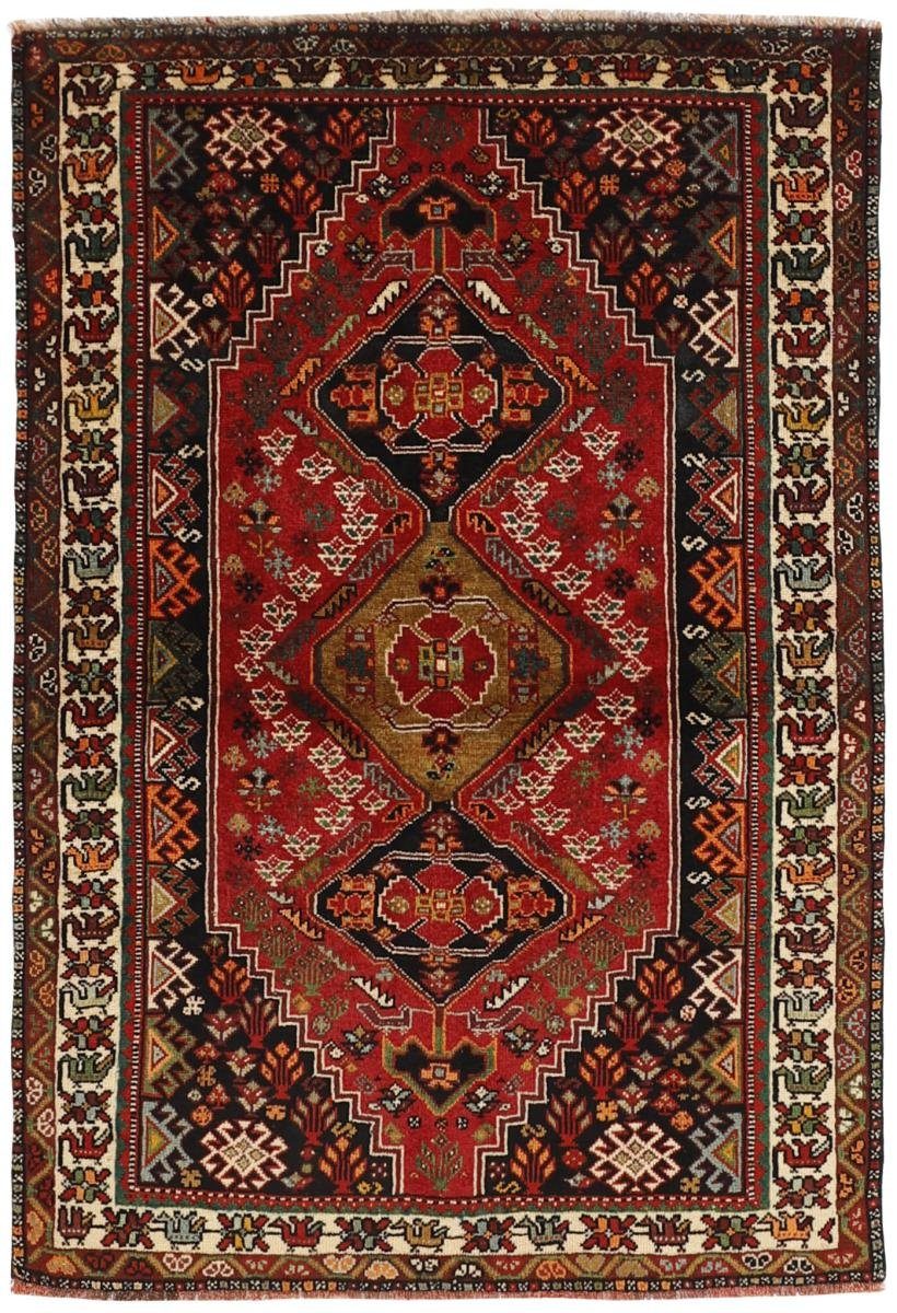 Orientteppich Ghashghai 119x175 Handgeknüpfter Orientteppich / Perserteppich, Nain Trading, rechteckig, Höhe: 12 mm