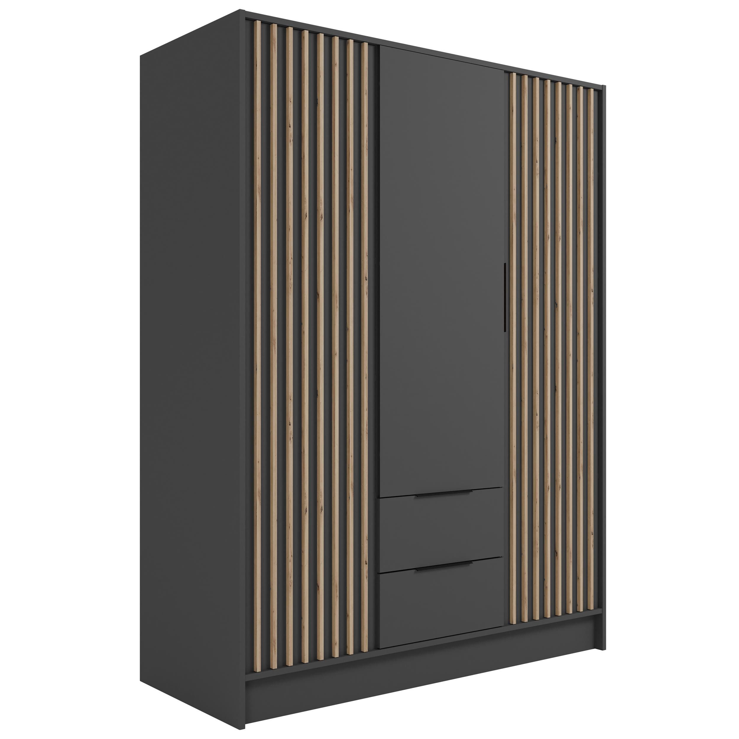 ALTDECOR Drehtürenschrank NELIA (Kleiderschrank Garderobenschrank mit günstig online kaufen
