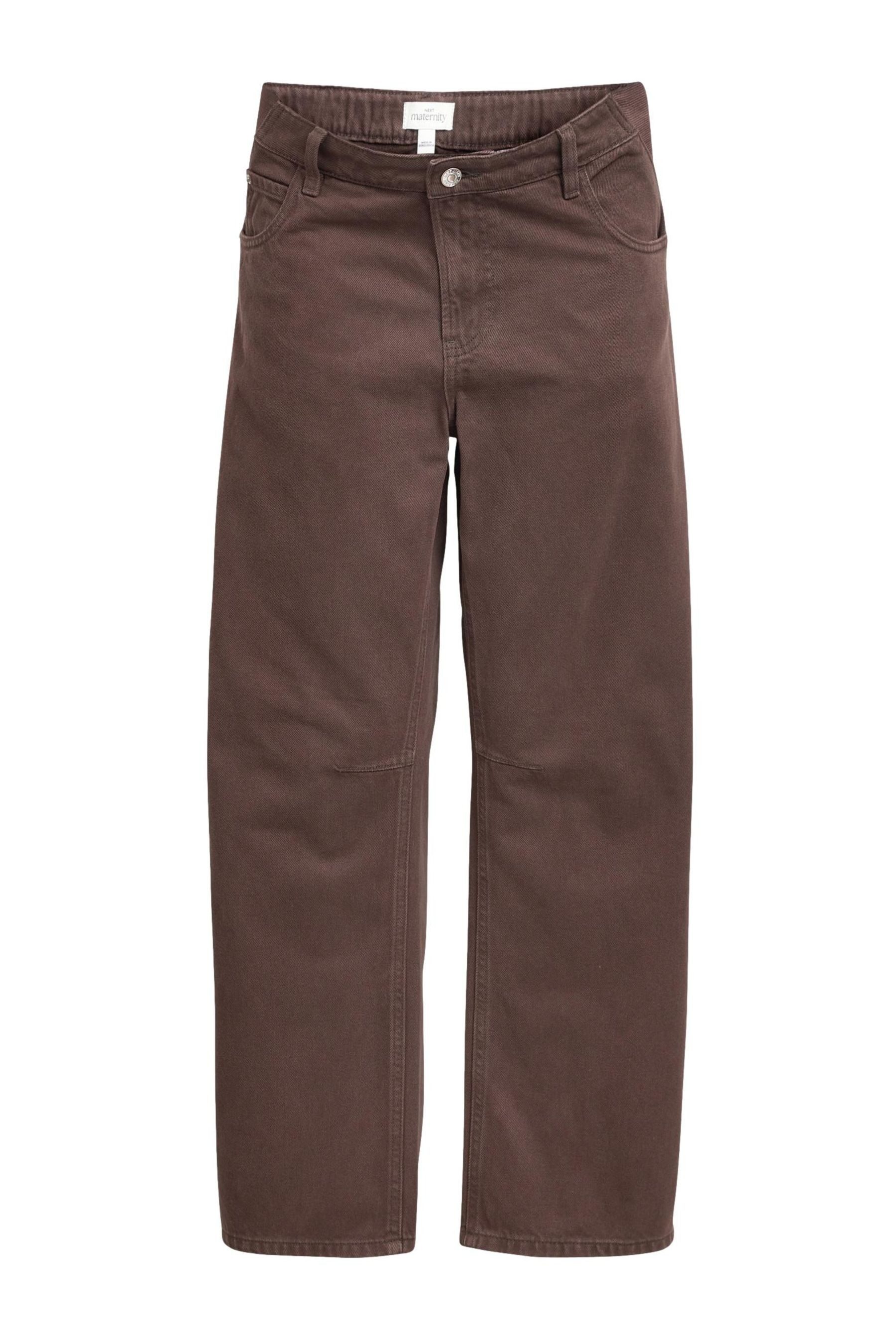 Next Weite Jeans Denim-Jeans mit Barrel-Bein, Umstandsmode (1-tlg)