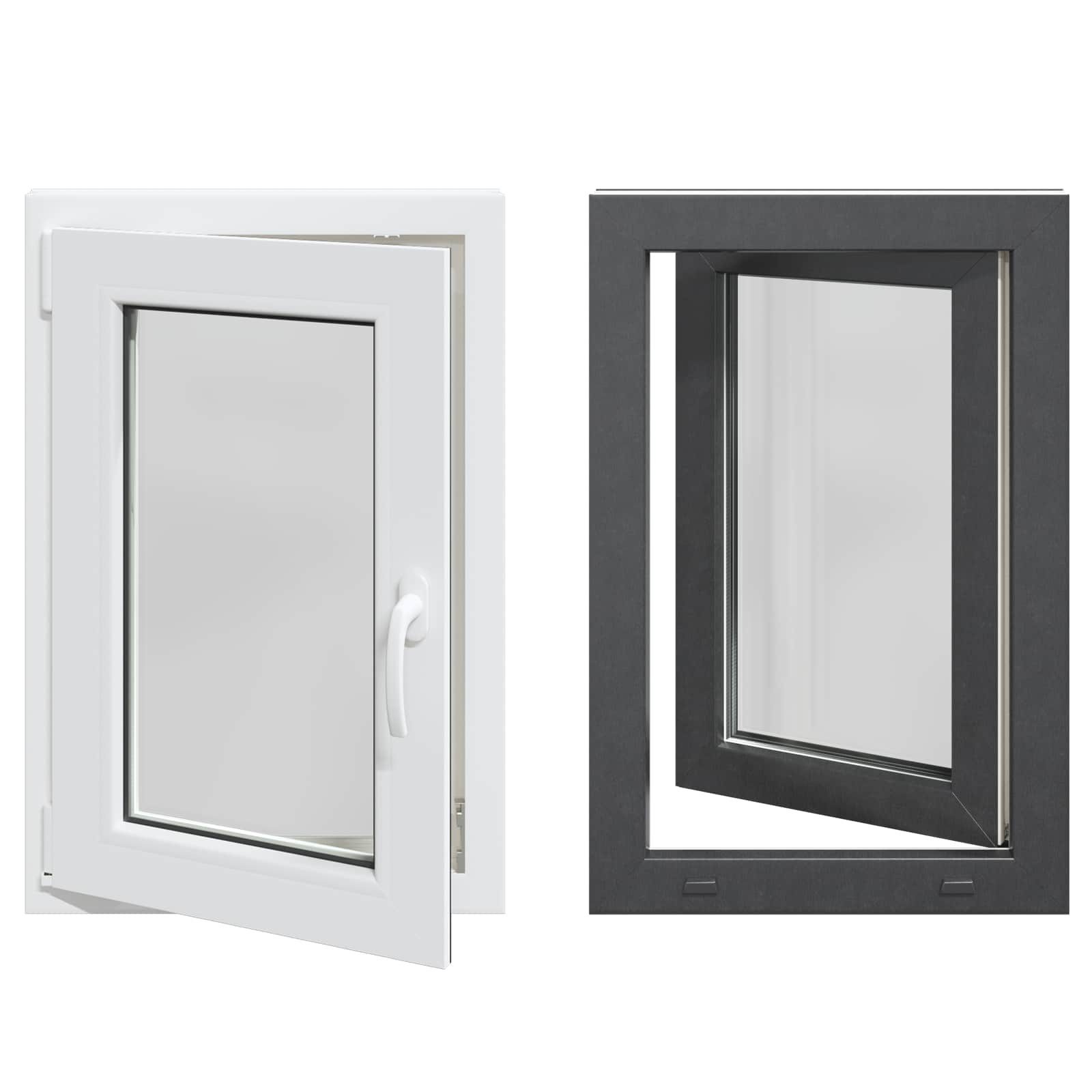vidaXL Fenster Kipp- und Drehfenster für den Keller RISOR 50 x 75 cm, (1 St)