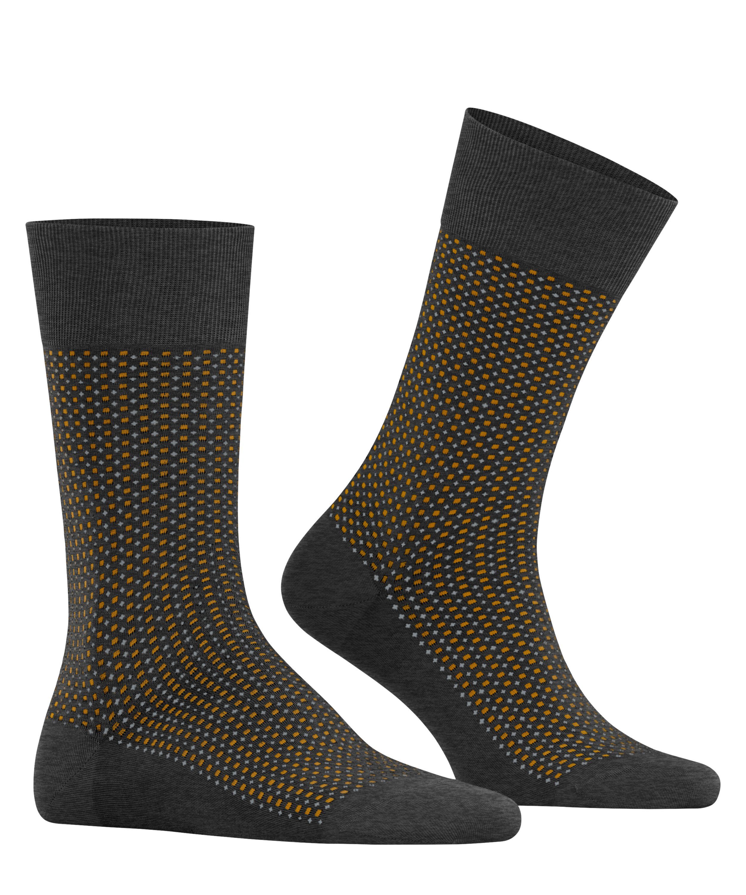 FALKE Socken (3095) anthracite Uptown Tie mel. (1-Paar)