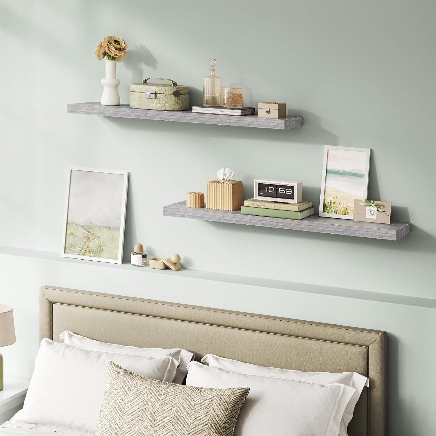 Woltu Wandregal, Set 3-tlg., Wandboard für günstig online kaufen