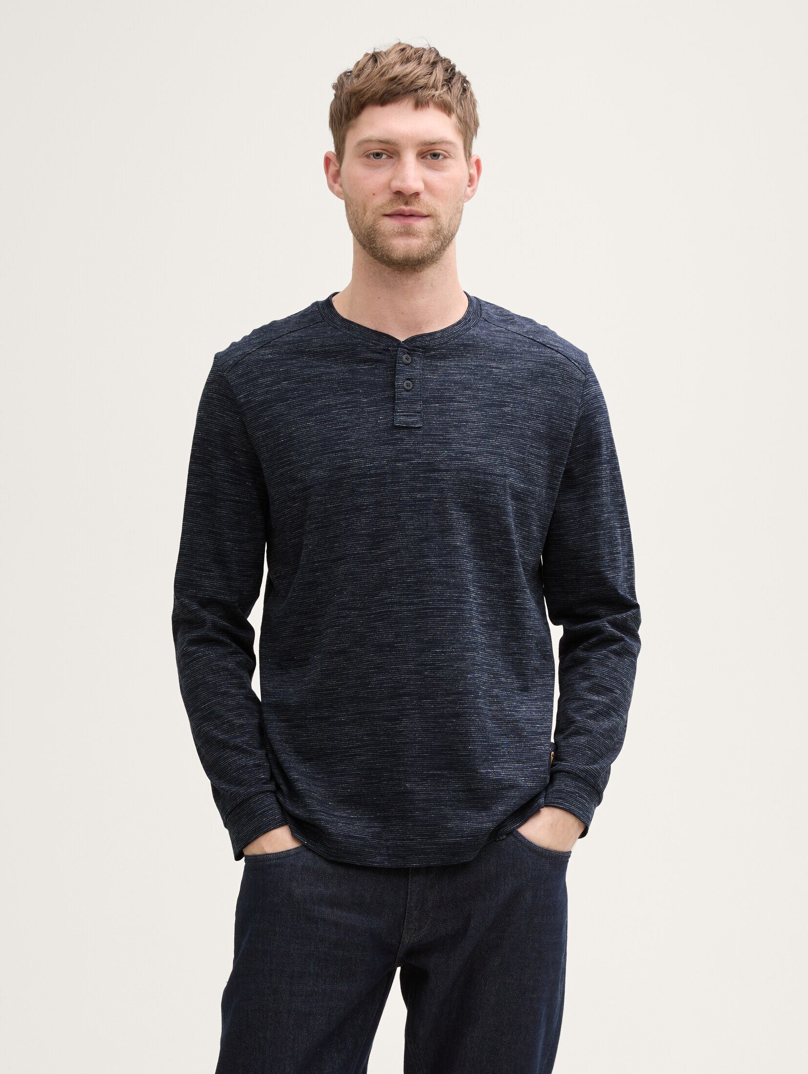 TOM TAILOR Langarmshirt Snood Langarmshirt mit günstig online kaufen