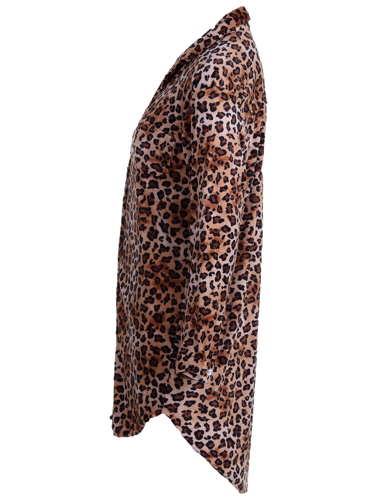 zeitlos Nachthemd Velour Nachthemd - Isa Leo günstig online kaufen