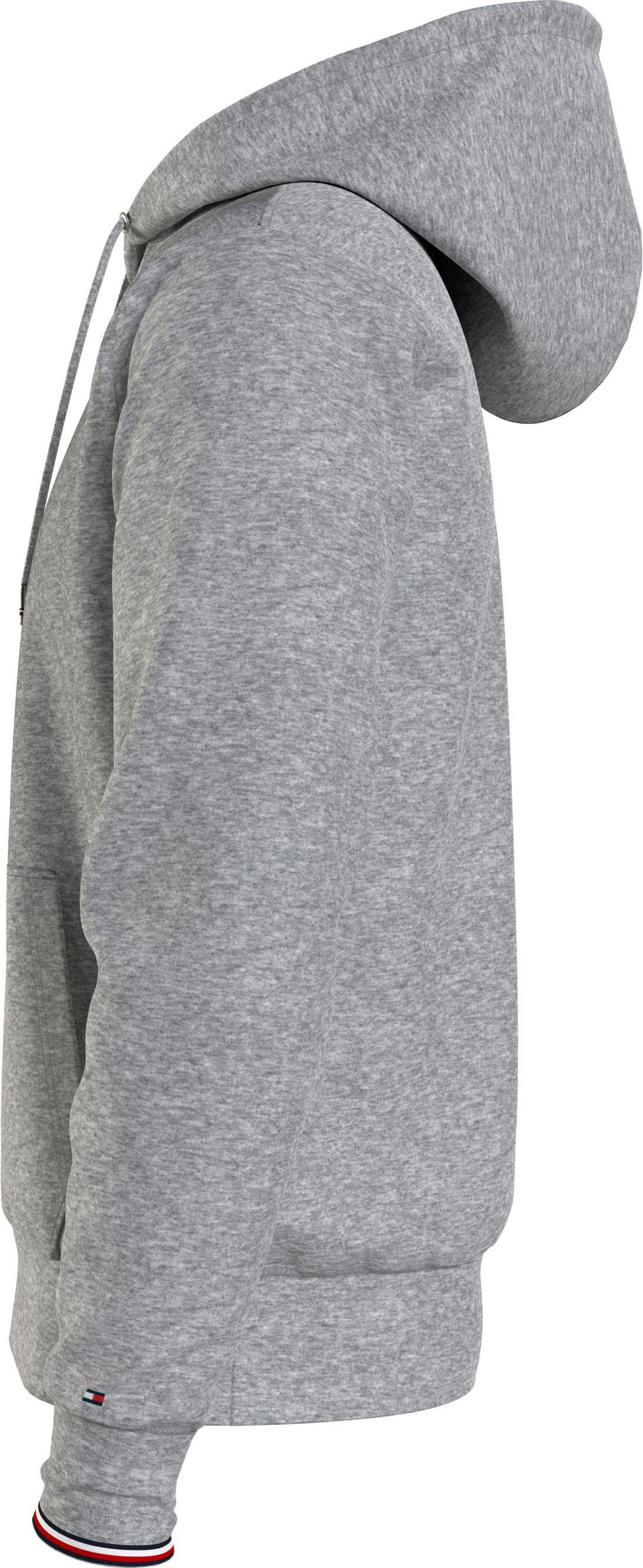 Tommy Hilfiger Hoodie TOMMY LOGO TIPPED HOODY Tommy-Tape innen am Ausschnitt, Flag-Stickerei am Ärmel
