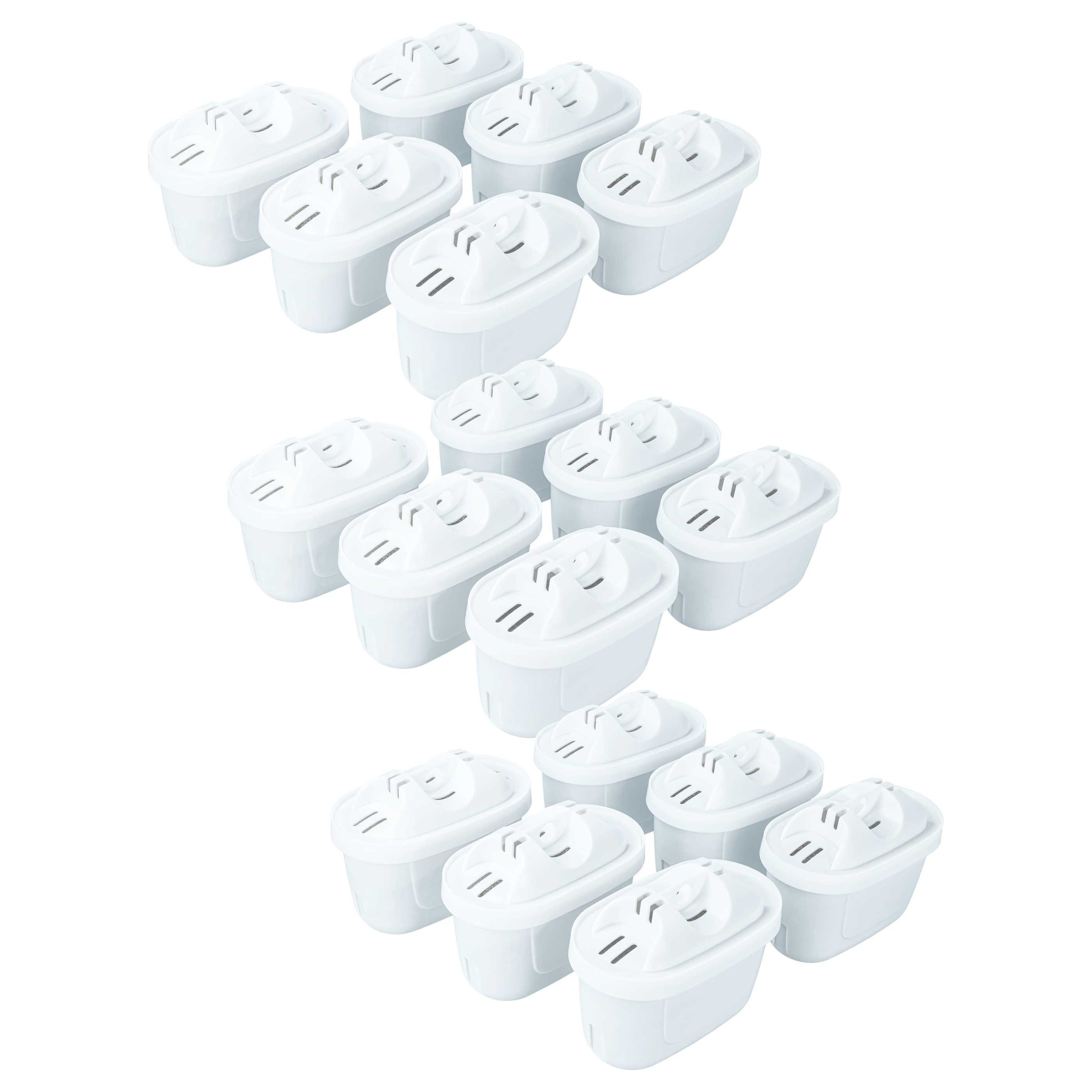 vhbw Wasserfilter passend für Aqua Optima Evolve, Zubehör für Für Aqua Optima Evolve, Mehrstufiges Filtrationssystem,BPA-frei