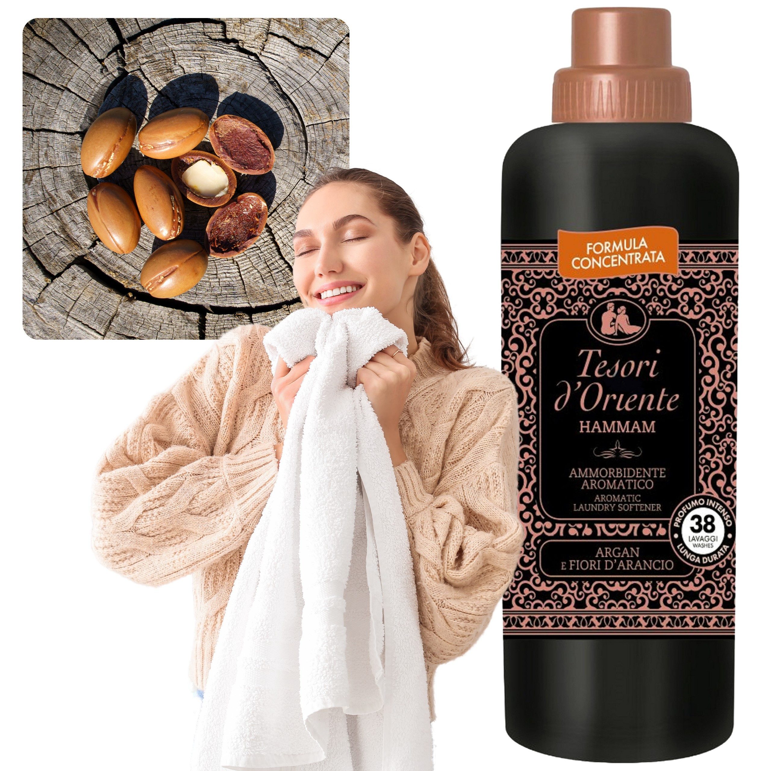 Sarcia.eu Tesori d'Oriente Hammam konzentrierter Weichpüler 760 ml Weichspüler (1-St)