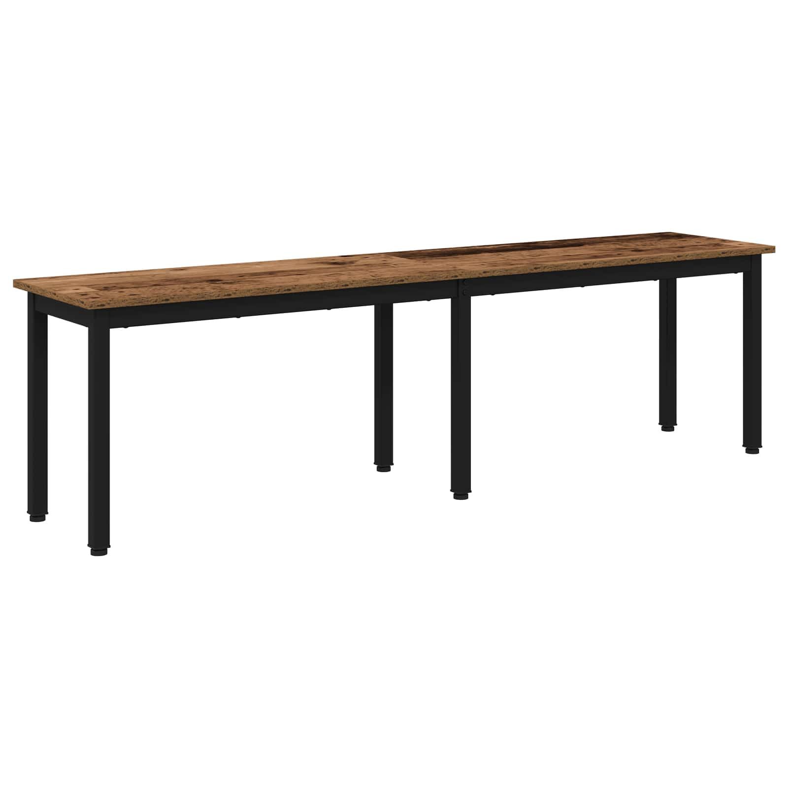 vidaXL Sitzbank Bank Altholz 160 x 35 x 45 cm Holzwerkstoff (1-St)