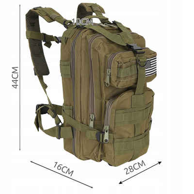 Redfink Freizeitrucksack Militär Rucksack 26L Herren taktischer Rucksack Survival Backpack Men
