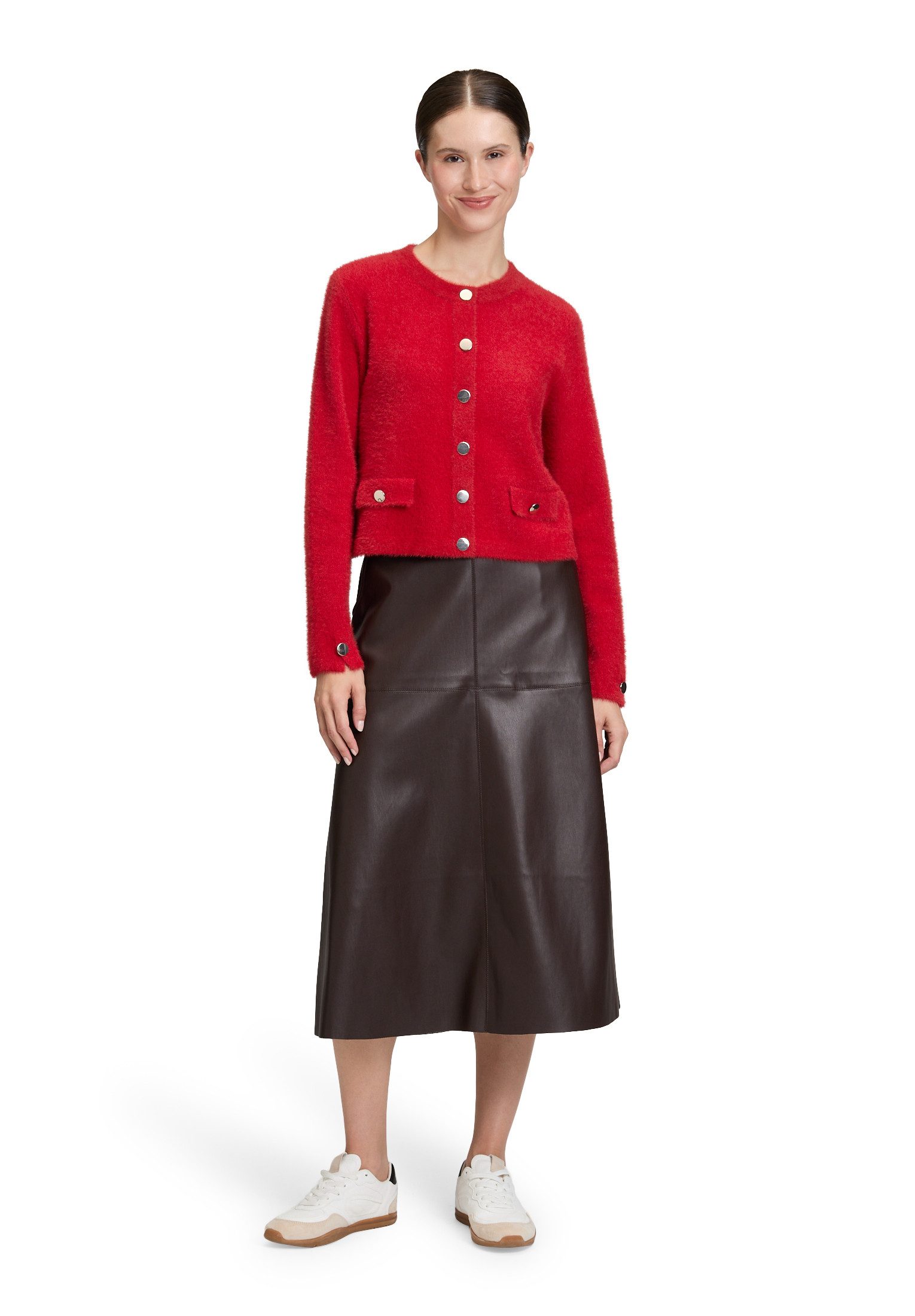 Betty Barclay Strickjacke Damen mit Knopfleiste (1-tlg)