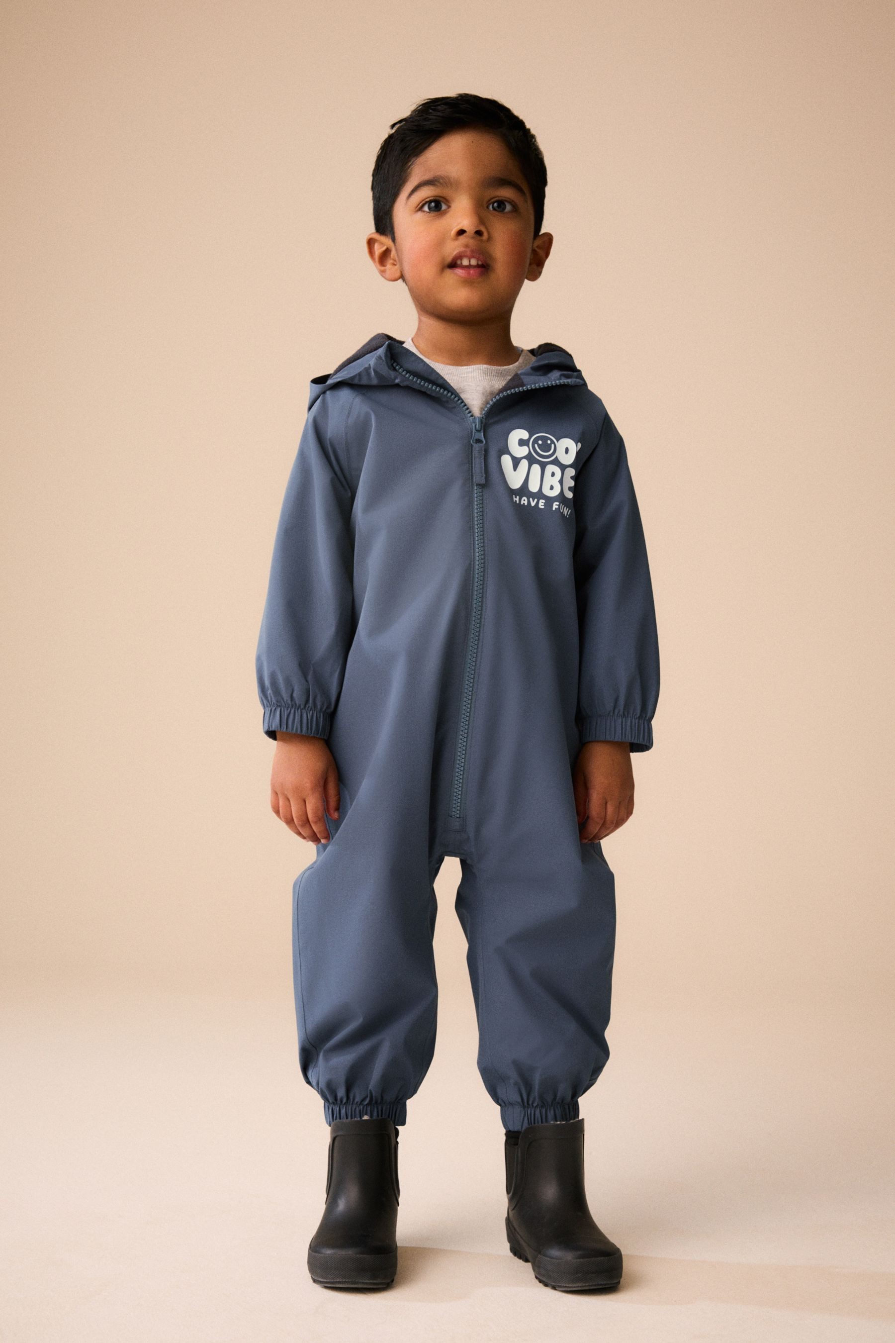 Next Regenoverall Wasserdichter Matschanzug mit Fleecefutter (1-tlg)