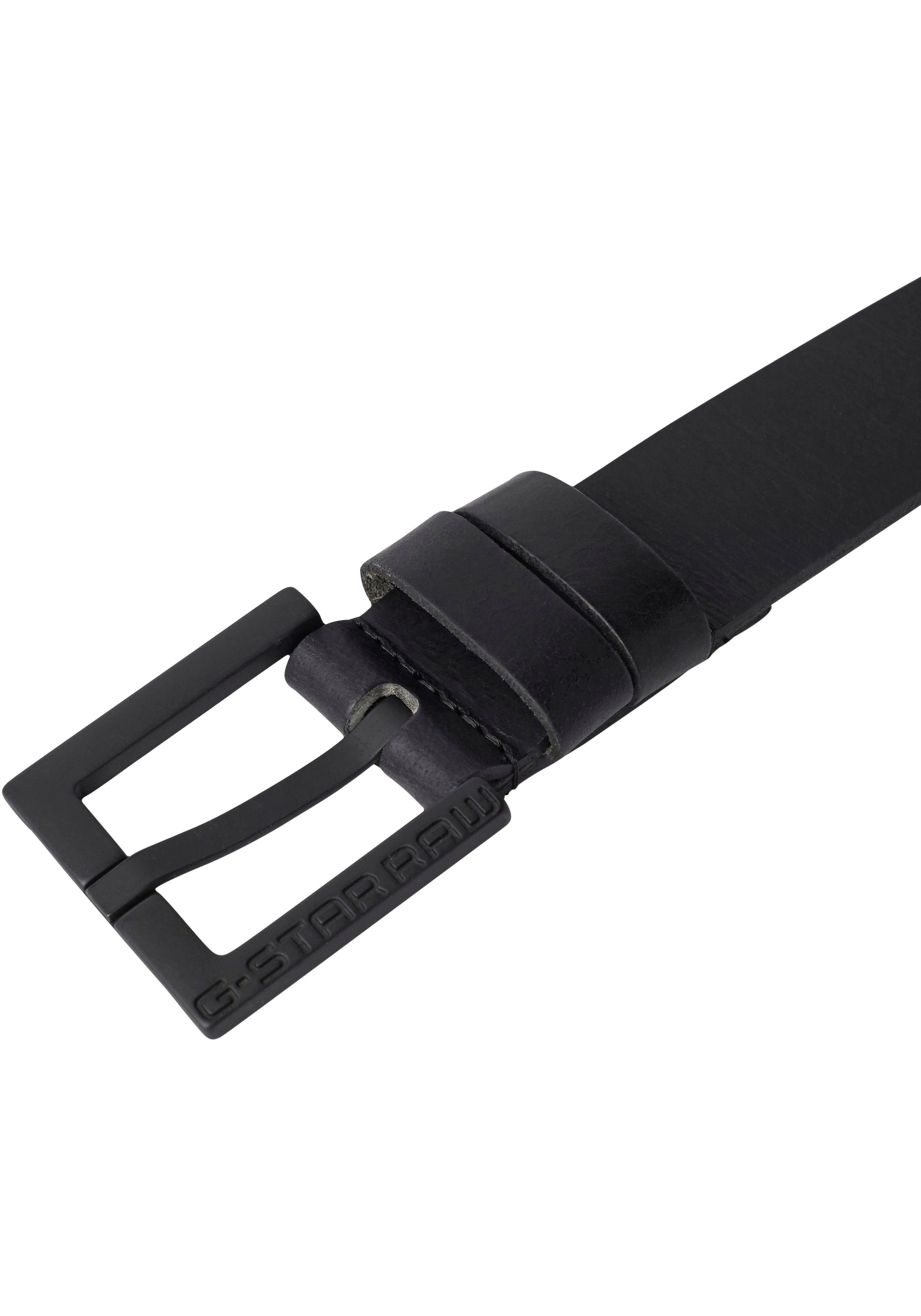 Ledergürtel G-Star BELT black/matt RAW DUKO