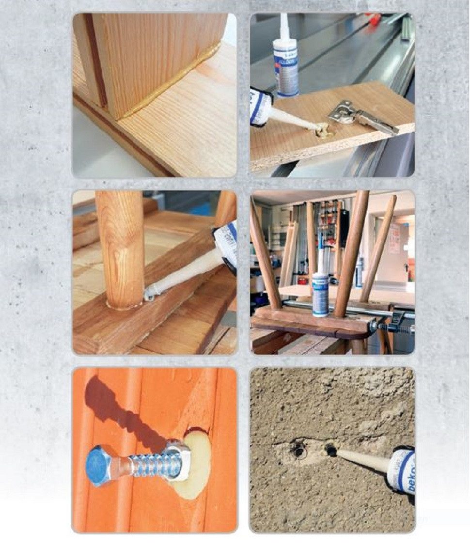 Thumbnail - beko GmbH Klebstoff beko Allcon 10 Konstruktionsklebstoff 310 ml, (1-tlg)