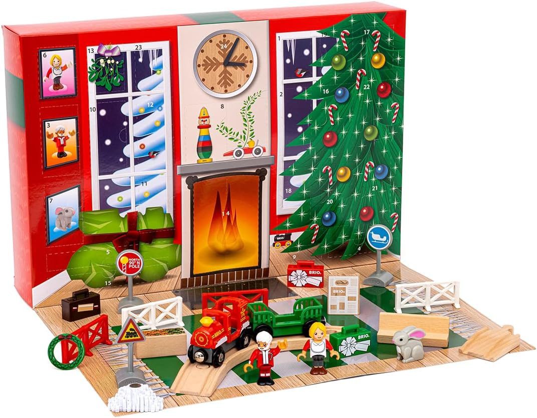 BRIO® Spielzeug-Adventskalender 36100 Zugset Eisenbahn Zubehör günstig online kaufen