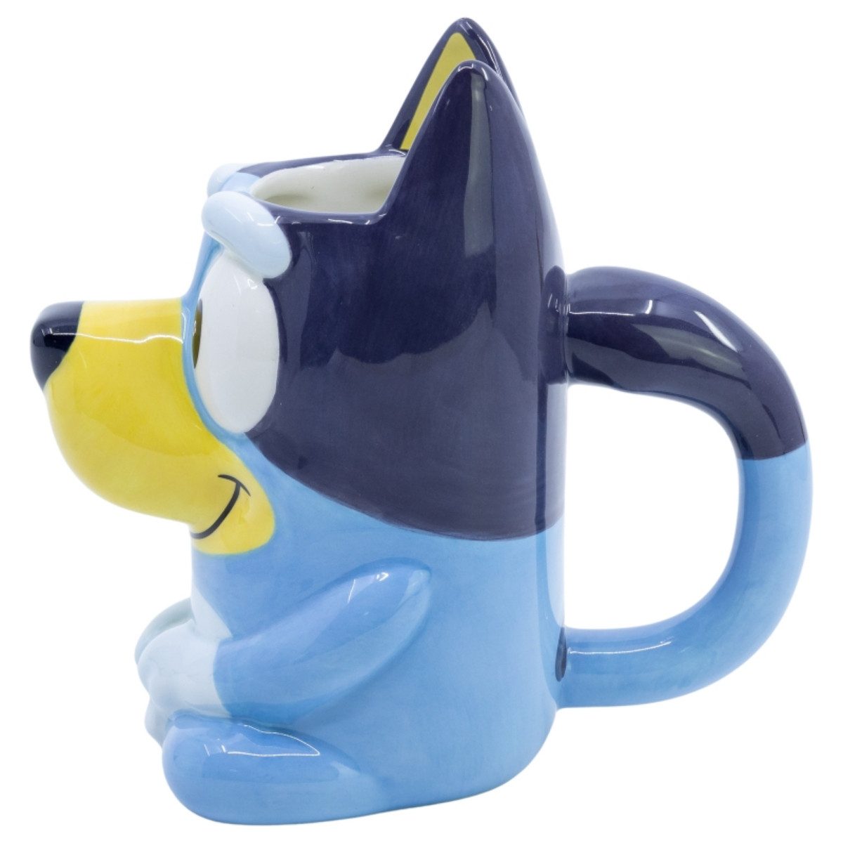 Bluey Tasse 3D Tasse 280 ml – Keramikbecher in Geschenkbox mit Charakterdesign, 1-tlg.